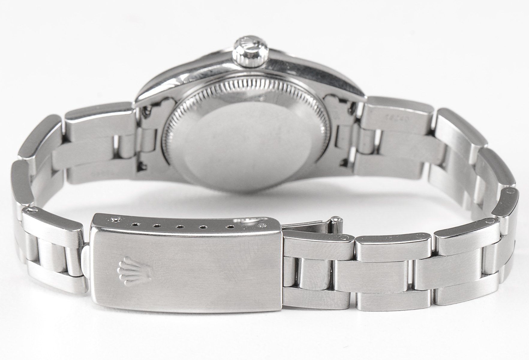 Women's Rolex Perpetual Steel and 18k White Gold 76094 Oyster Watch