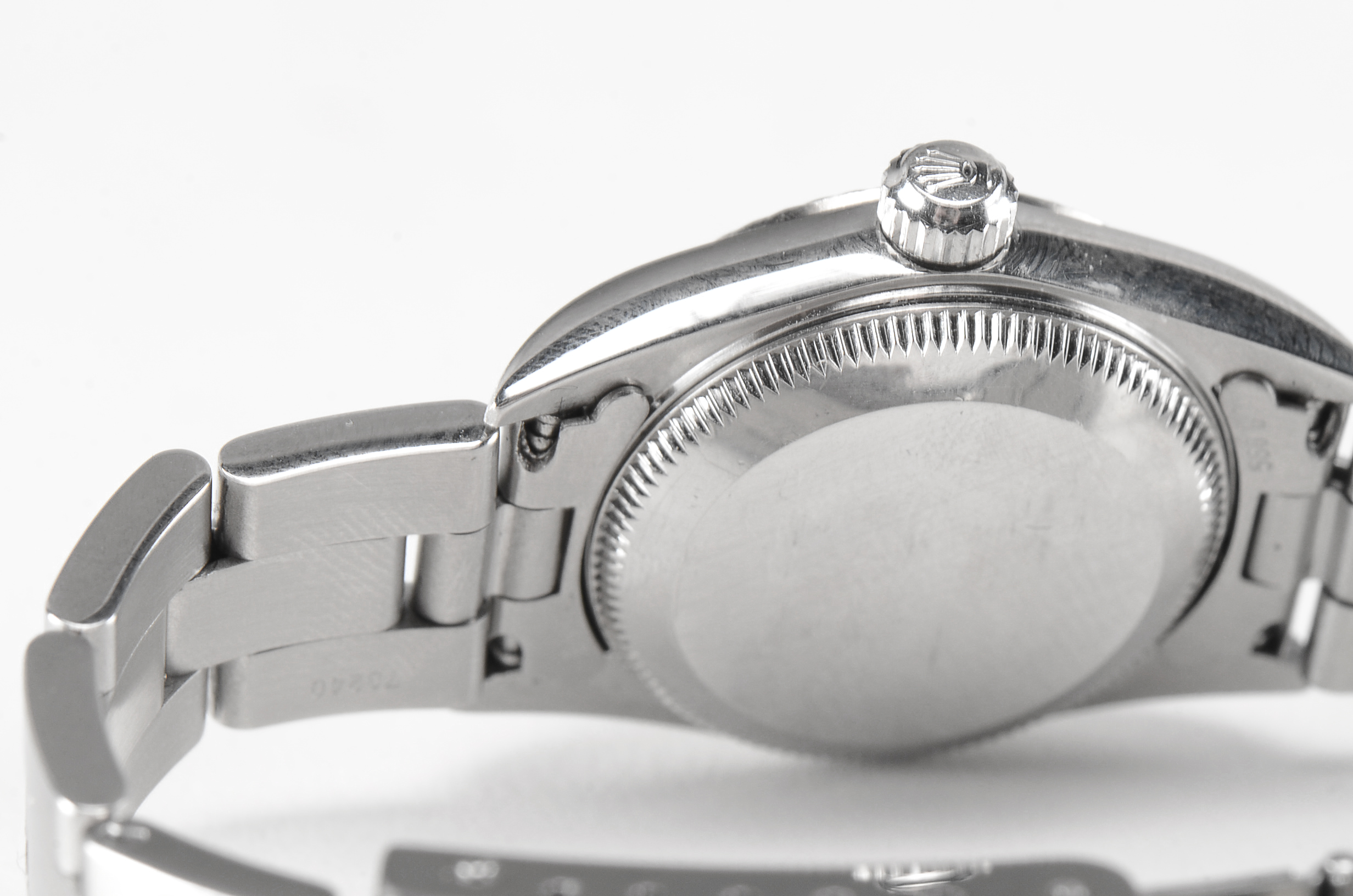 Women's Rolex Perpetual Steel and 18k White Gold 76094 Oyster Watch