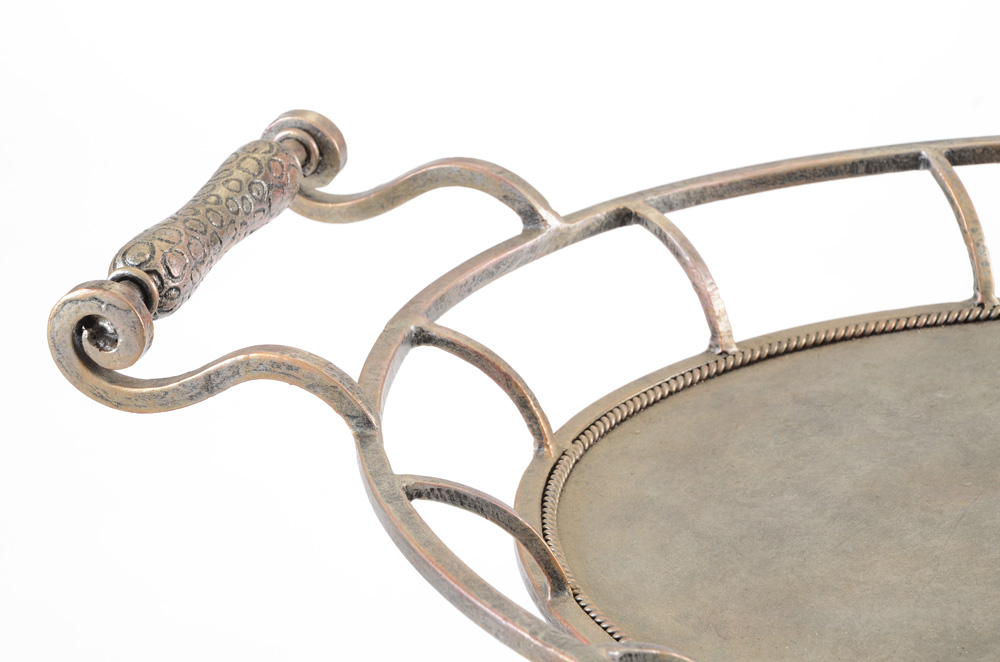 Janice Minor Iron Bar Cart for Neiman Marcus