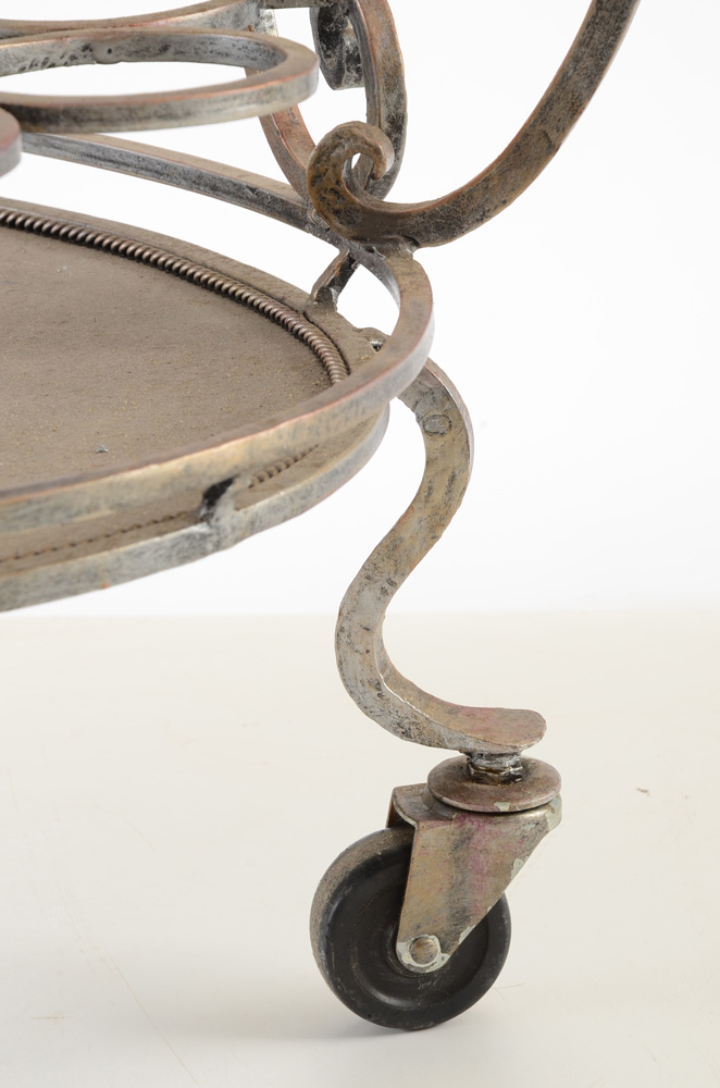 Janice Minor Iron Bar Cart for Neiman Marcus