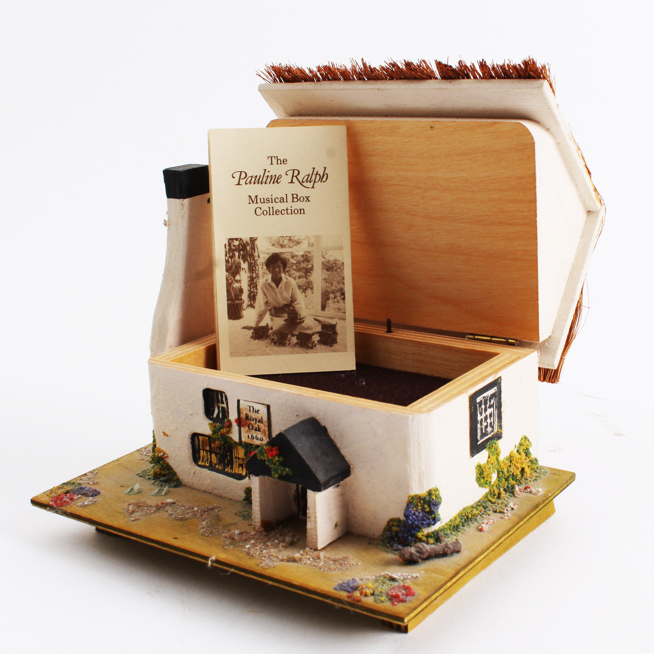 Vintage Pauline Ralph Art Music Box