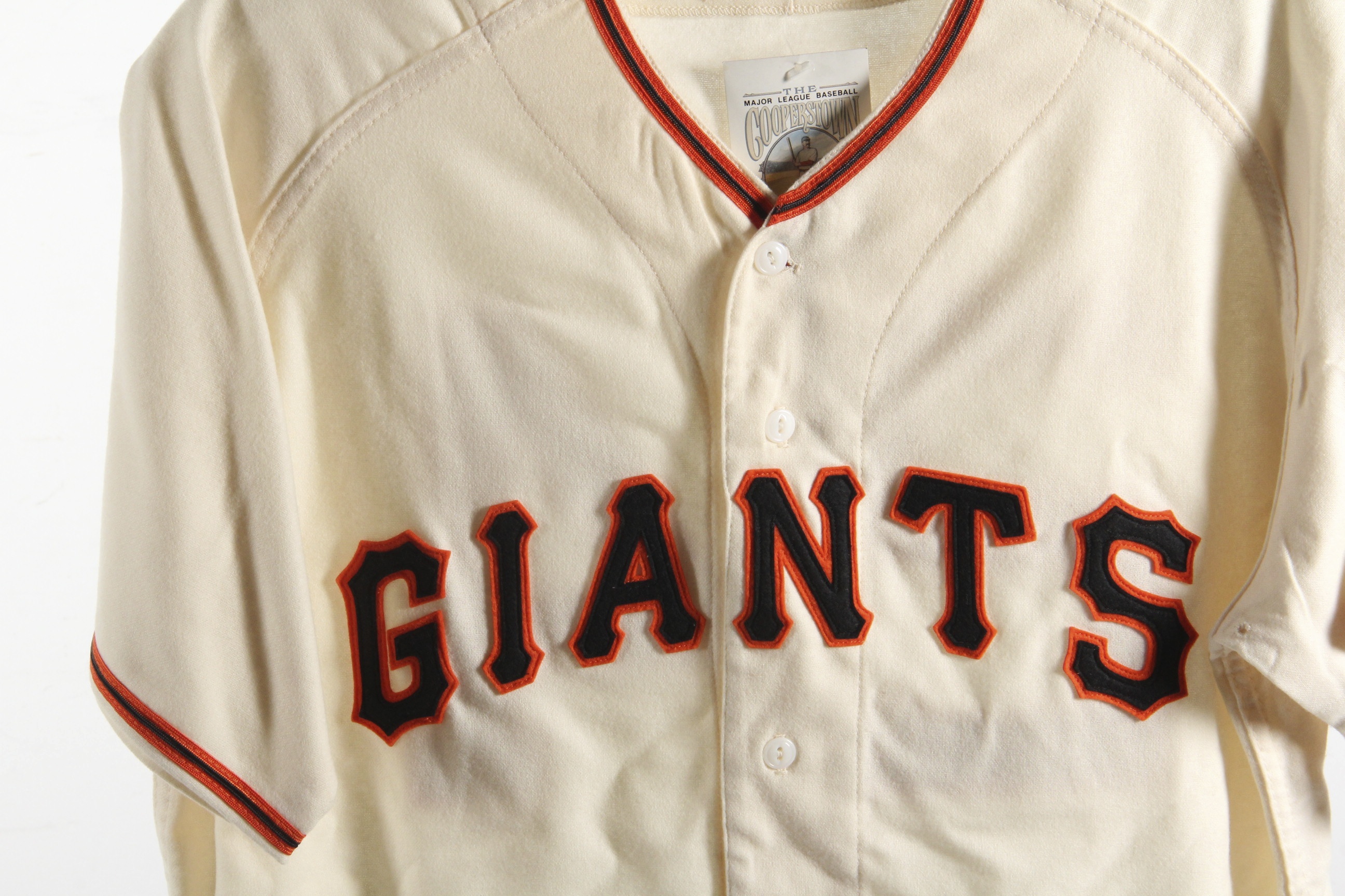 Willie Mays Autographed Giants Jersey