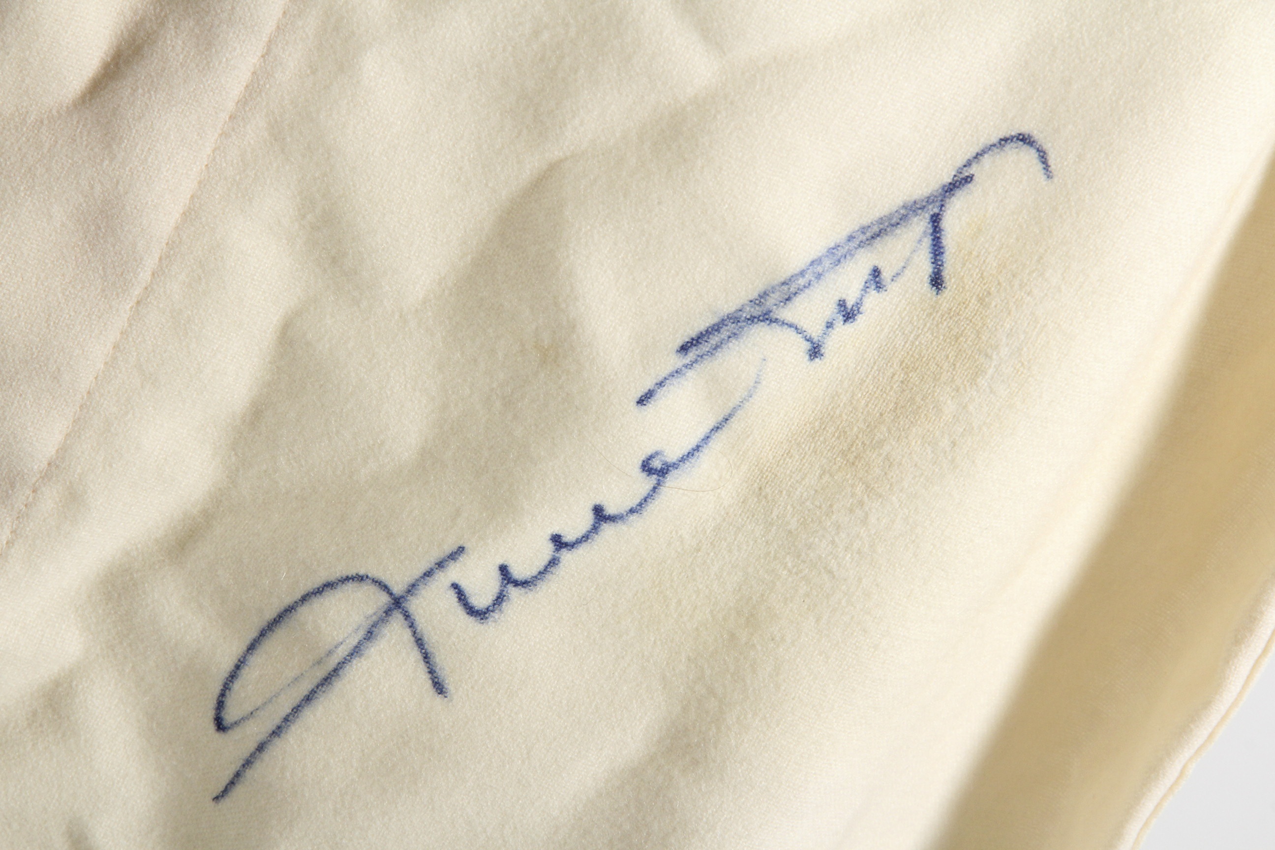 Willie Mays Autographed Giants Jersey