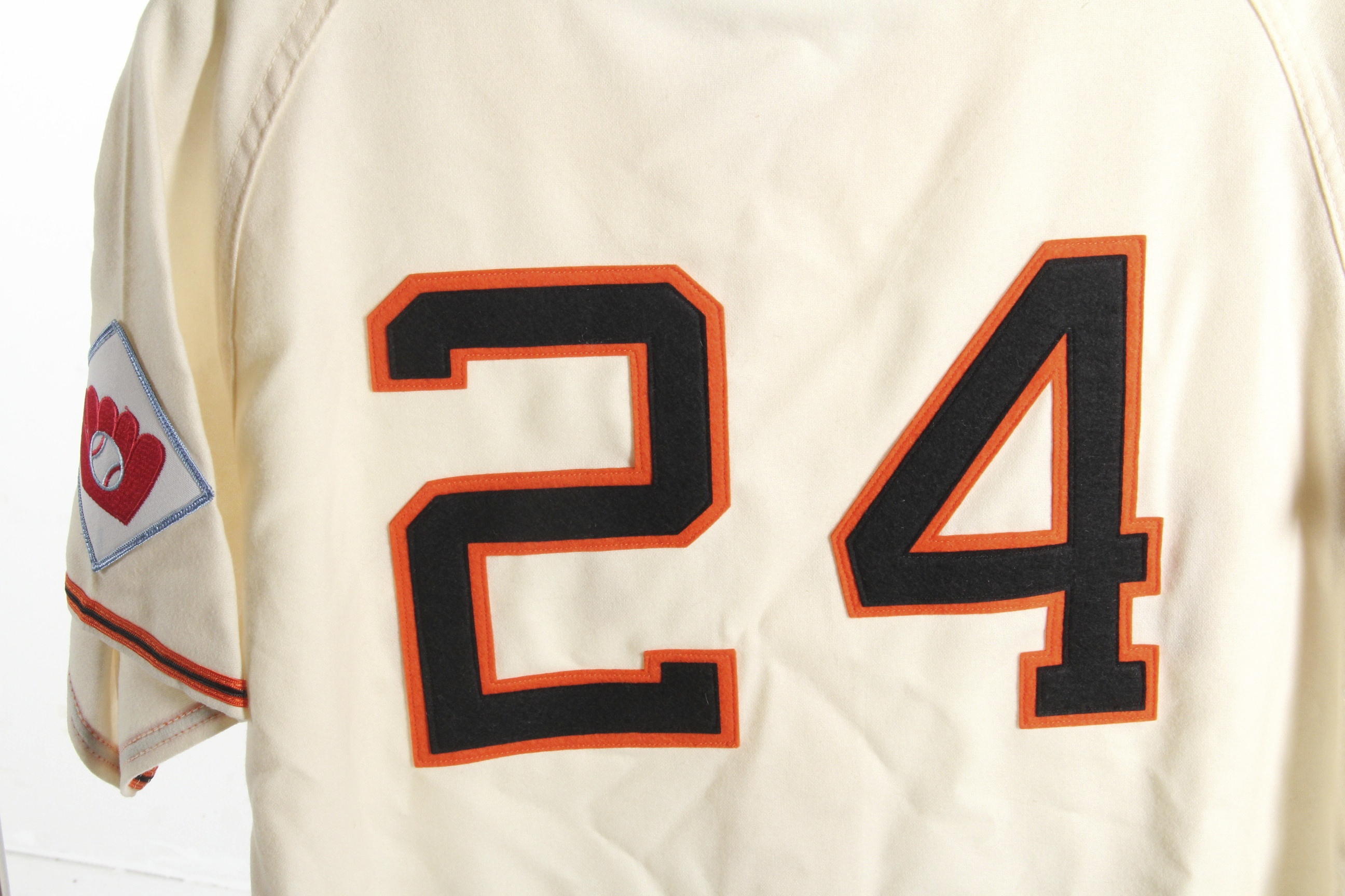 Willie Mays Autographed Giants Jersey