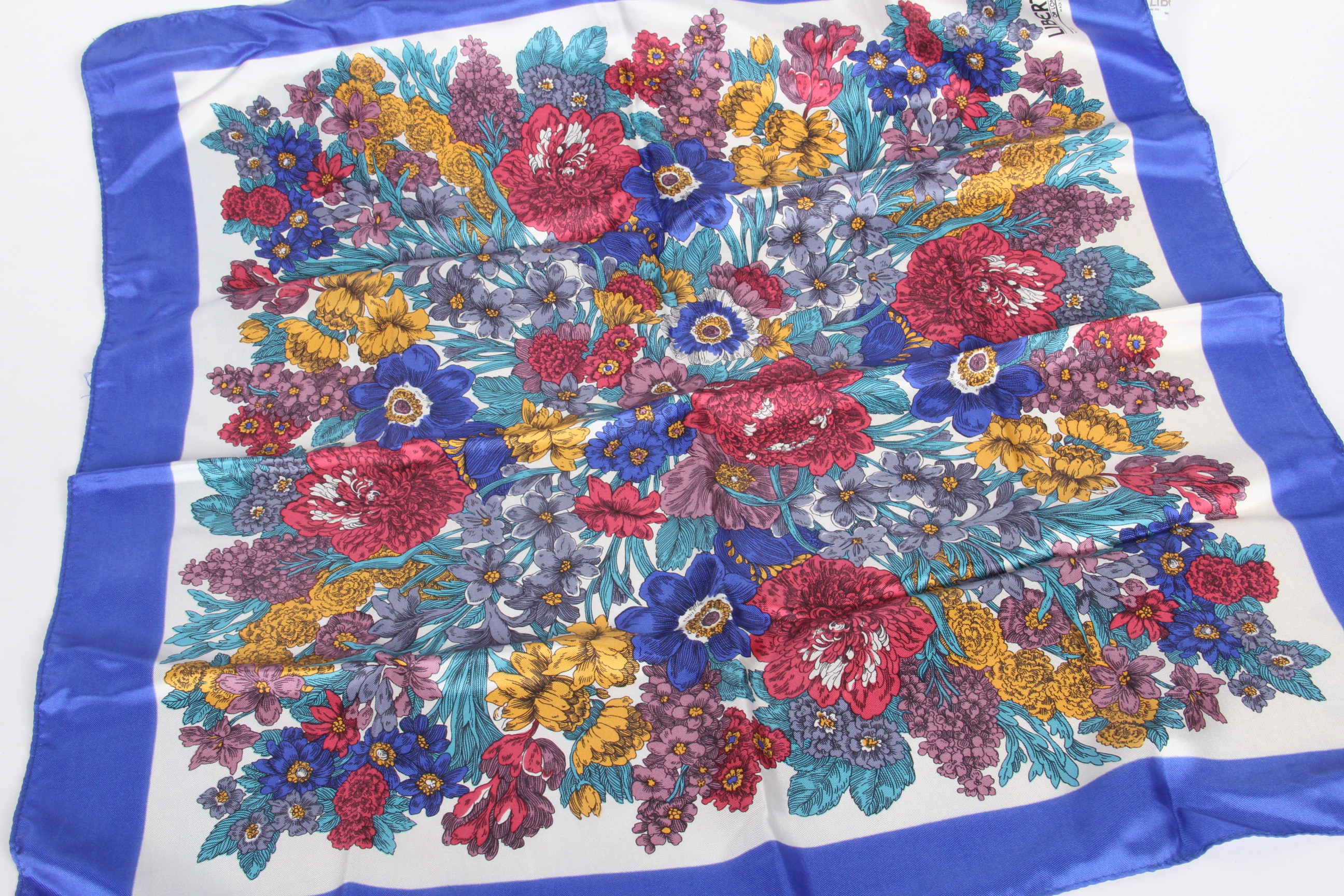 Four Vintage Liberty of London Silk Scarves and More