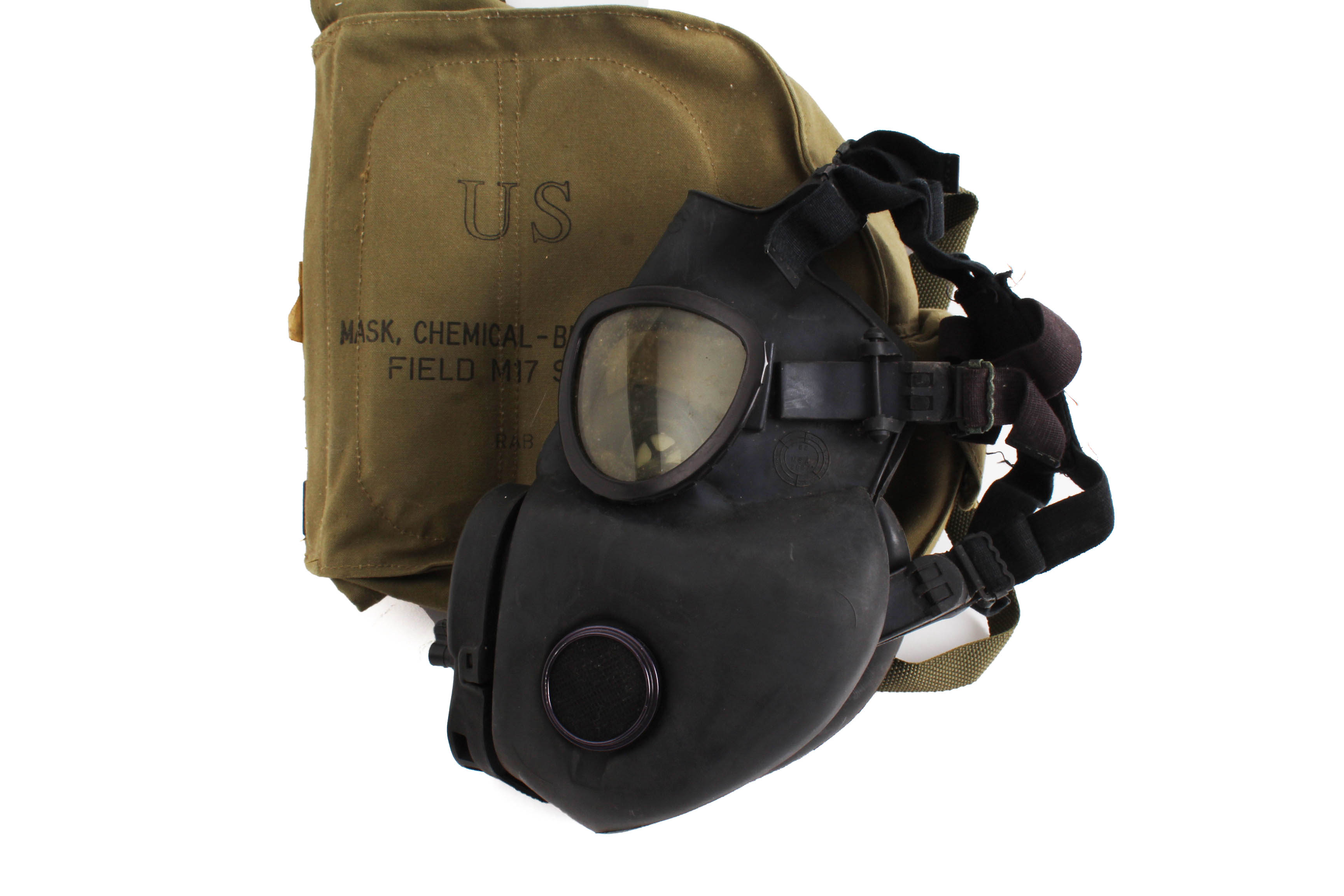 United States Vietnam Era Military Gas Mask M17 Series