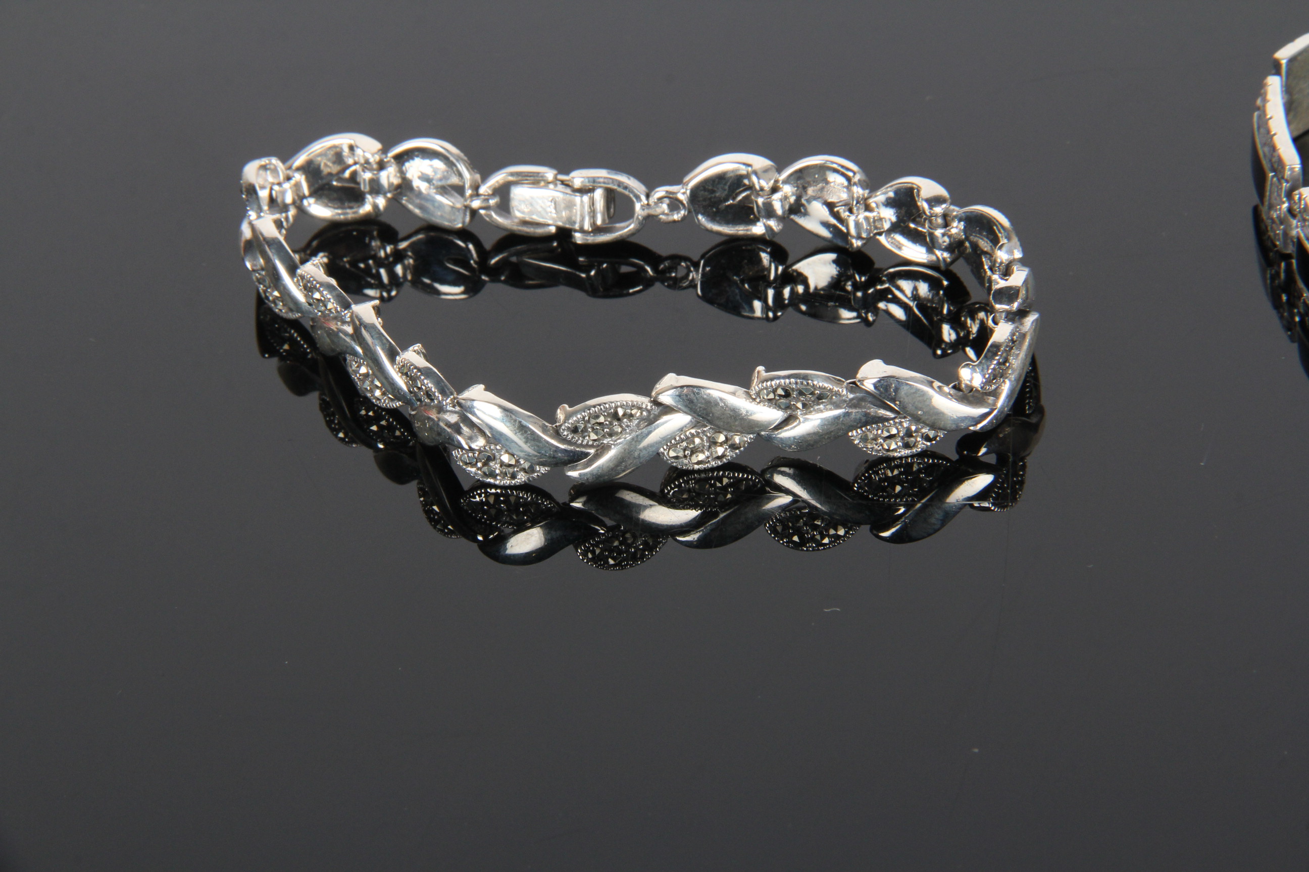 Pair of Sterling Silver Bracelets