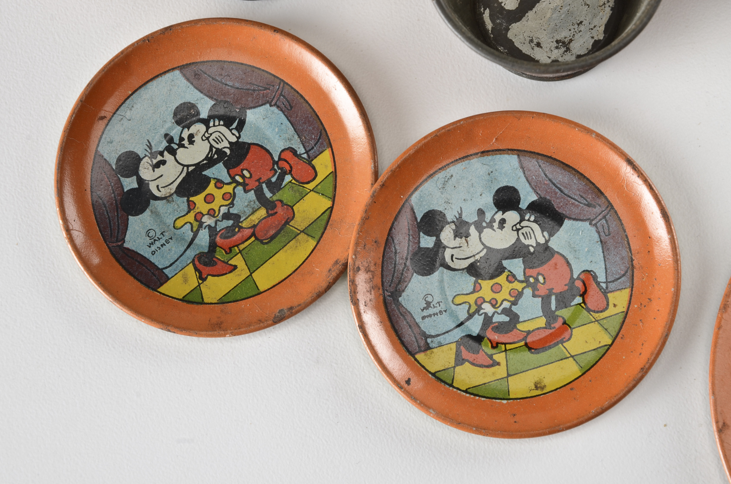 Walt Disney Mickey Mouse, Donald Duck and Jiminy Cricket Collectables