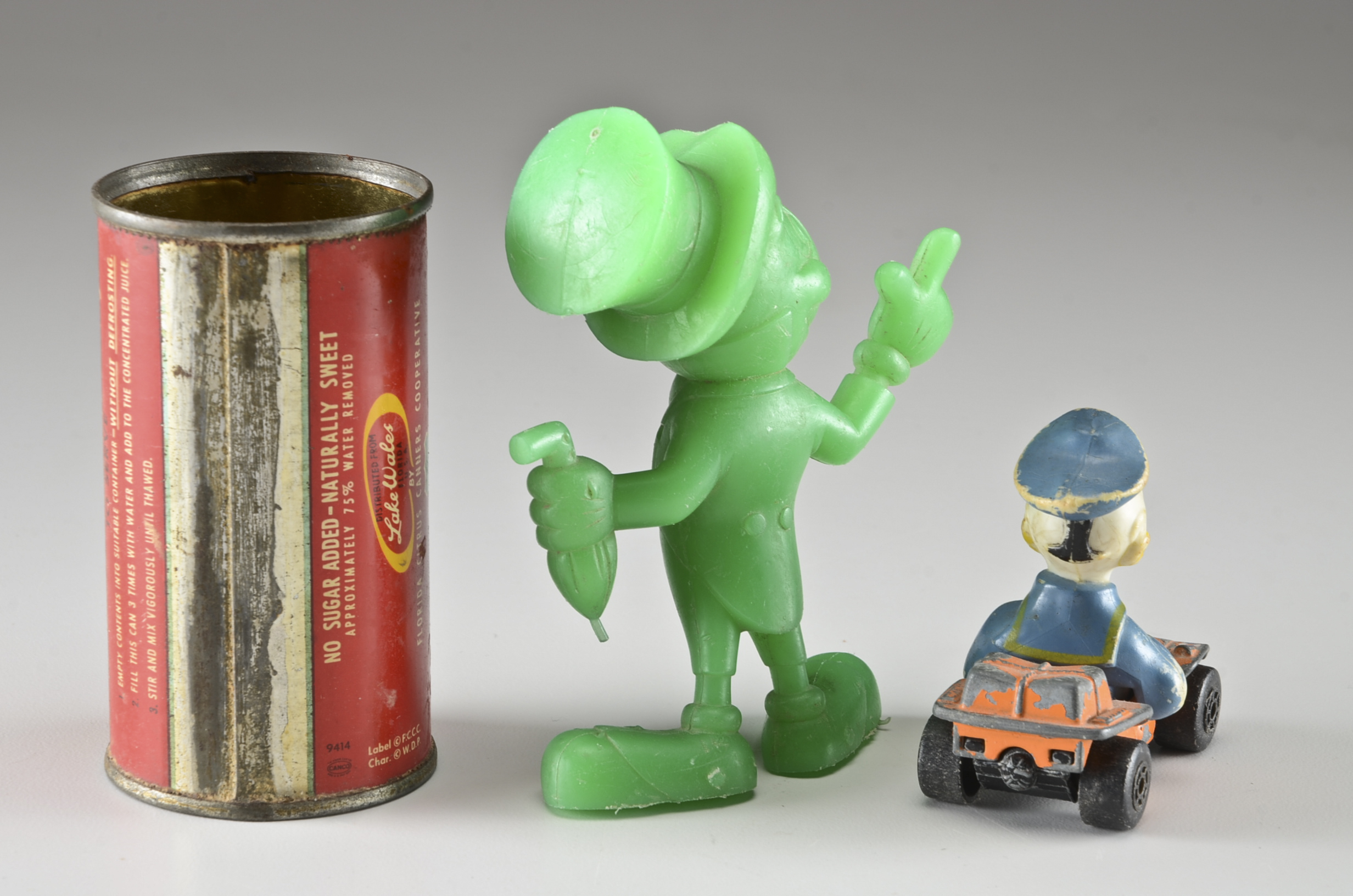 Walt Disney Mickey Mouse, Donald Duck and Jiminy Cricket Collectables