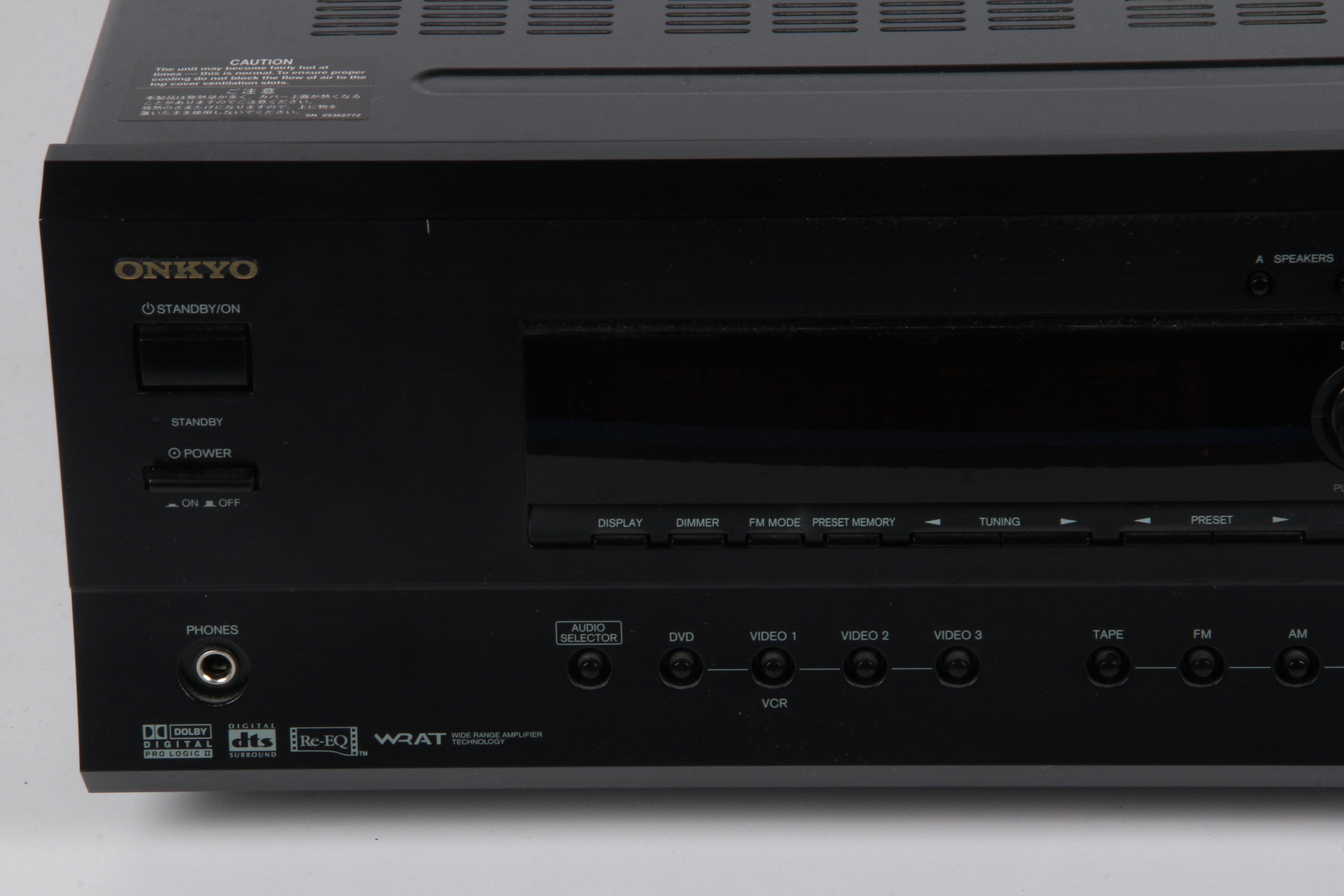 Onkyo TX-DS595 AV Receiver