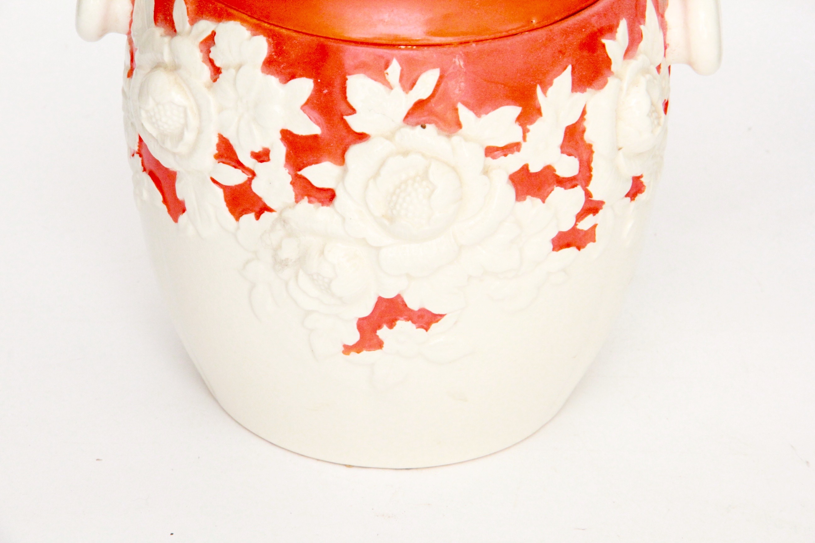 Vintage Floral Patterned Cookie Jars