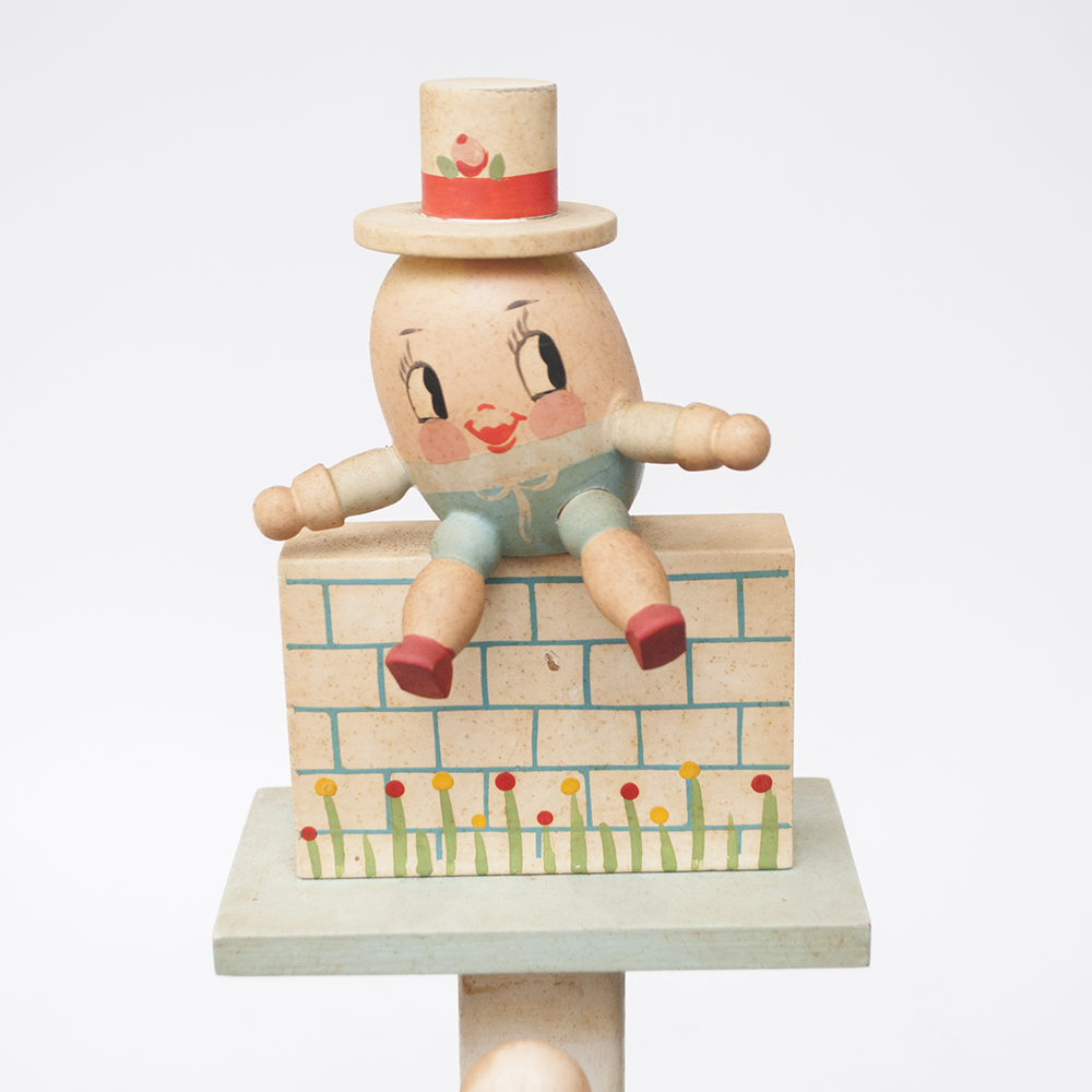 Vintage Humpty Dumpty Children's Coat Rack