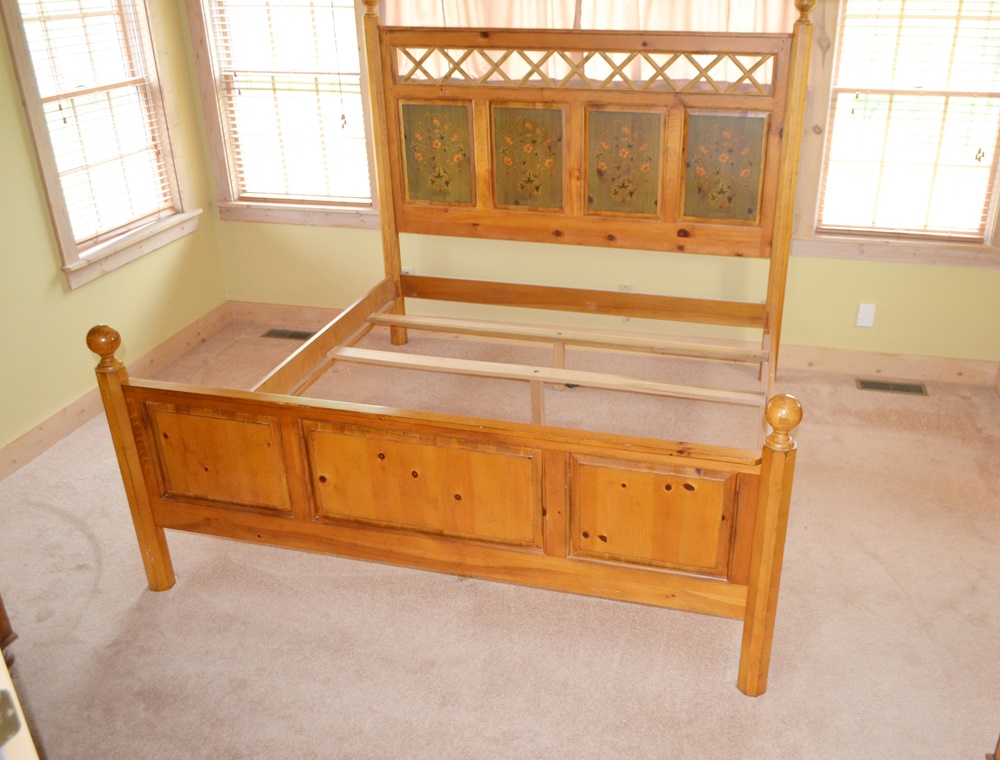 King Size "Pinehurst Collection" Bed By Drexel Heritage