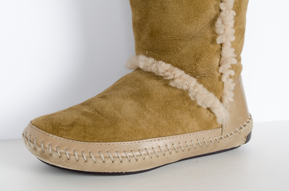 Tory Burch Shearling Boots Size 5.5