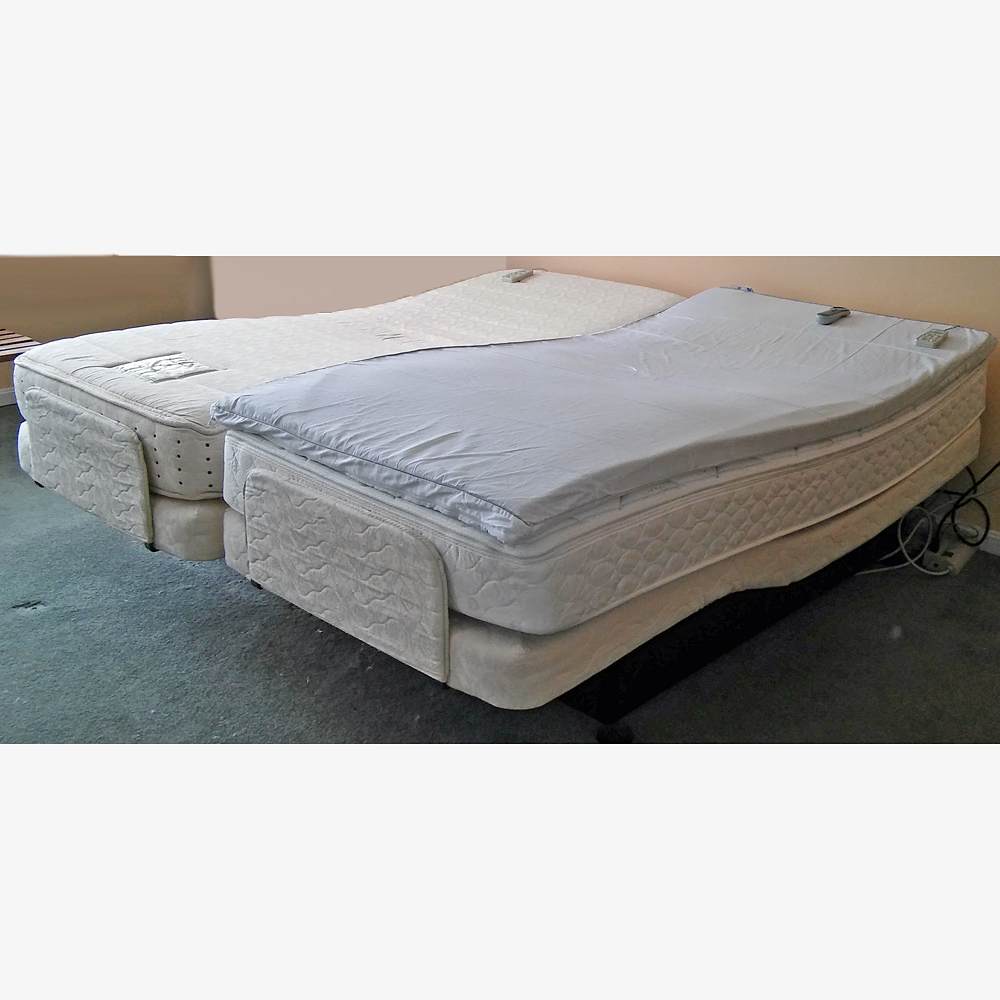 Adjustable Orthomatic King Bed and Sleep Number Mattress