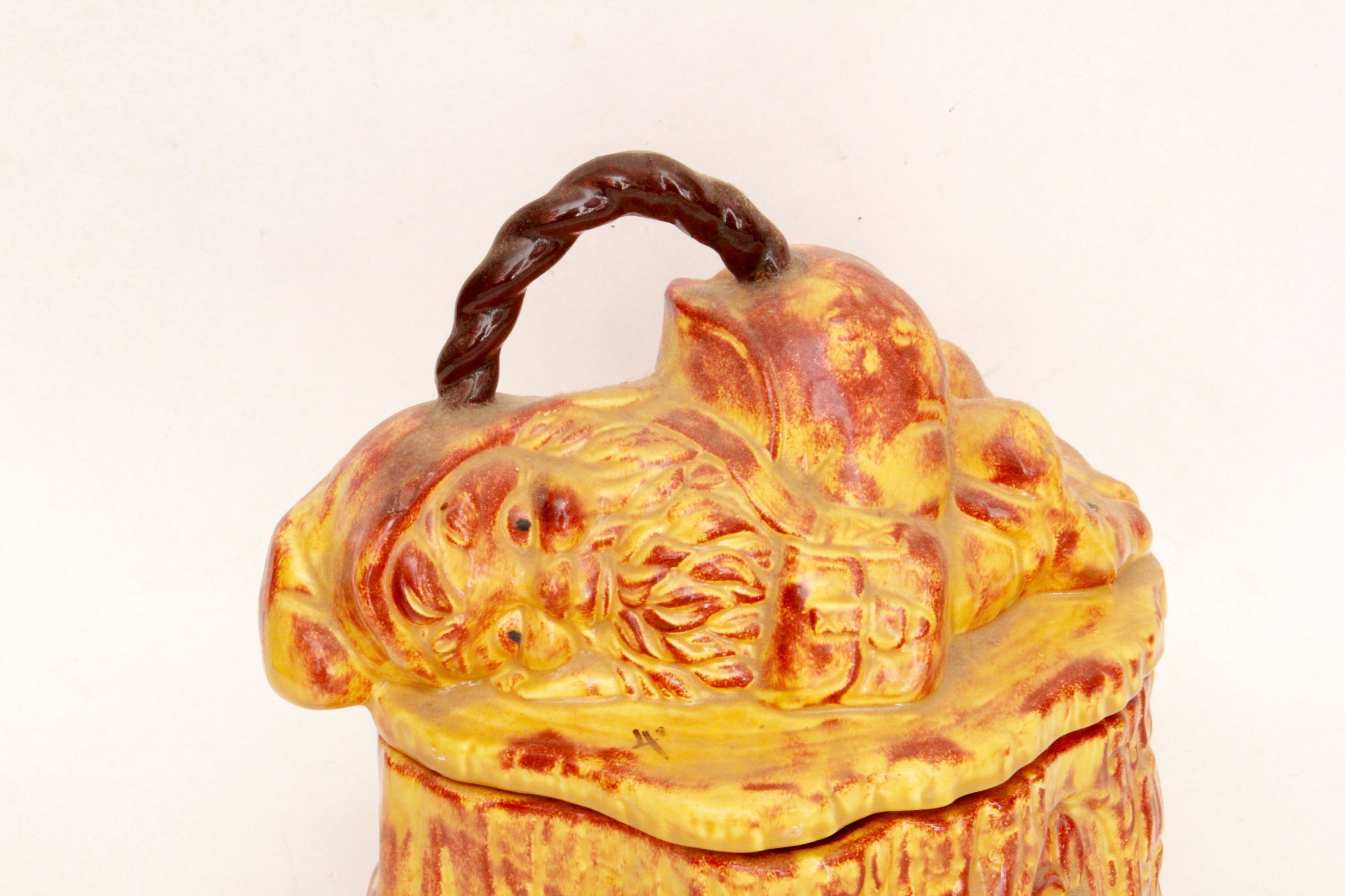 Vintage Woodland Gnome Cookie Jar