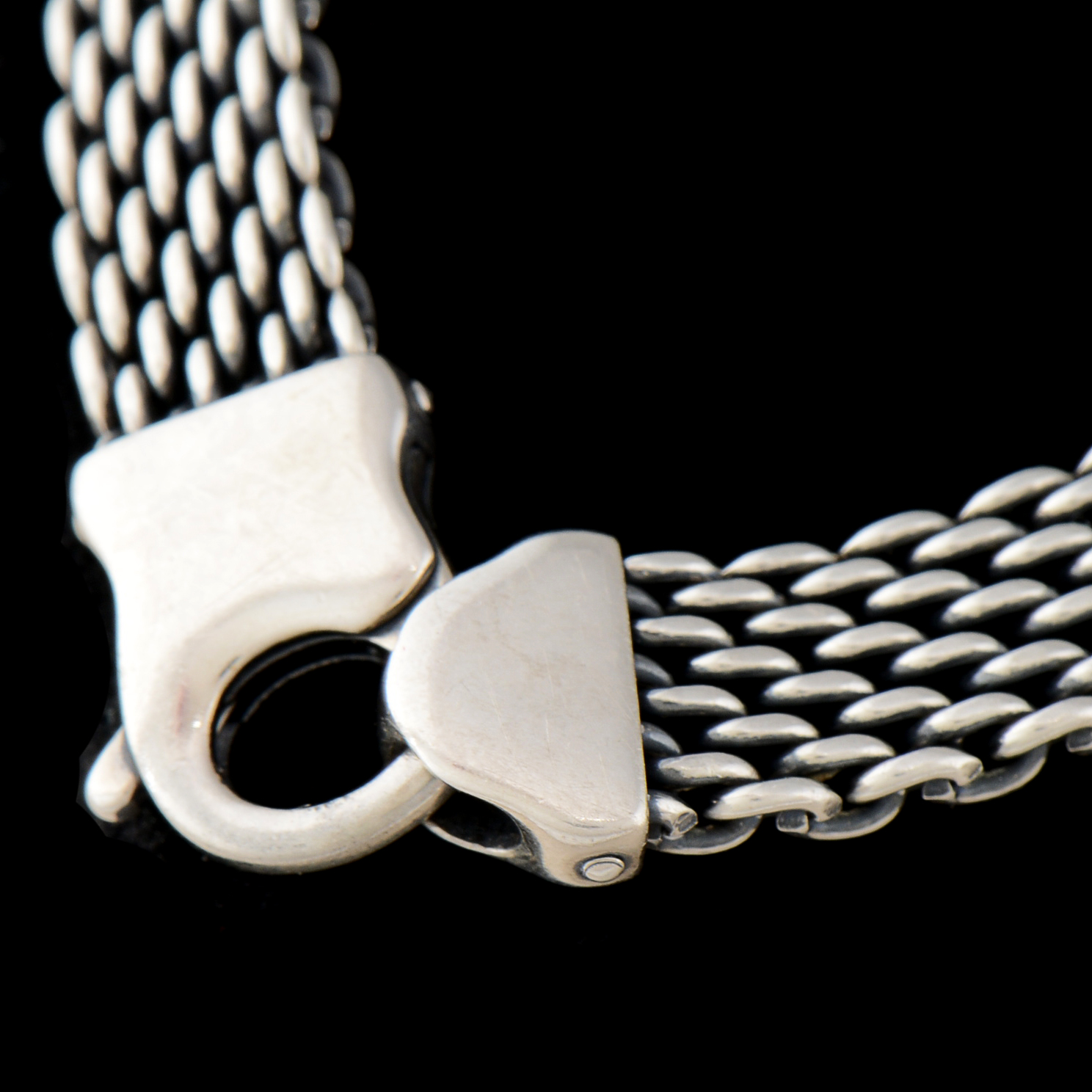 Tiffany & Co. Sterling Silver Mesh Bracelet