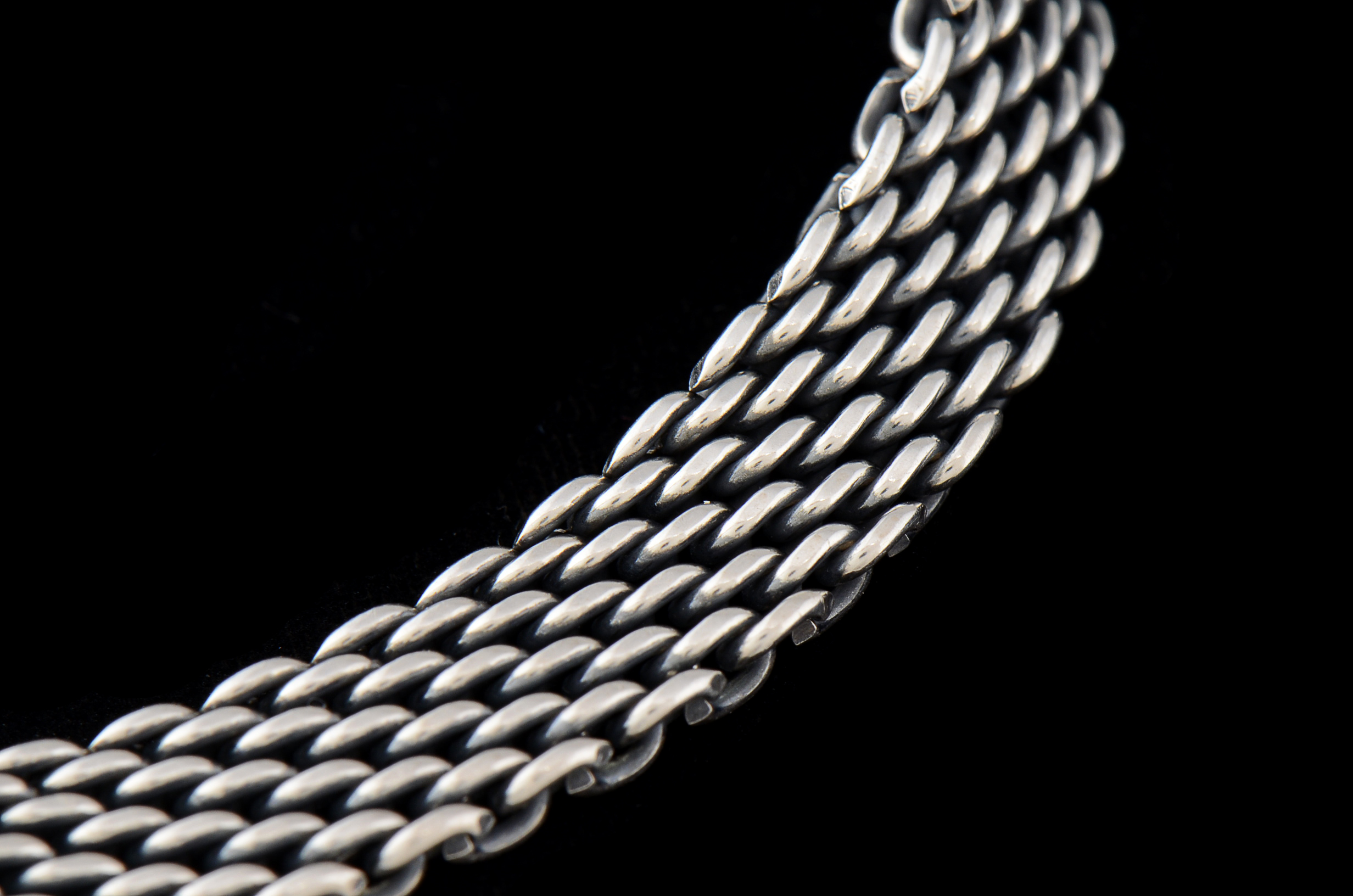 Tiffany & Co. Sterling Silver Mesh Bracelet