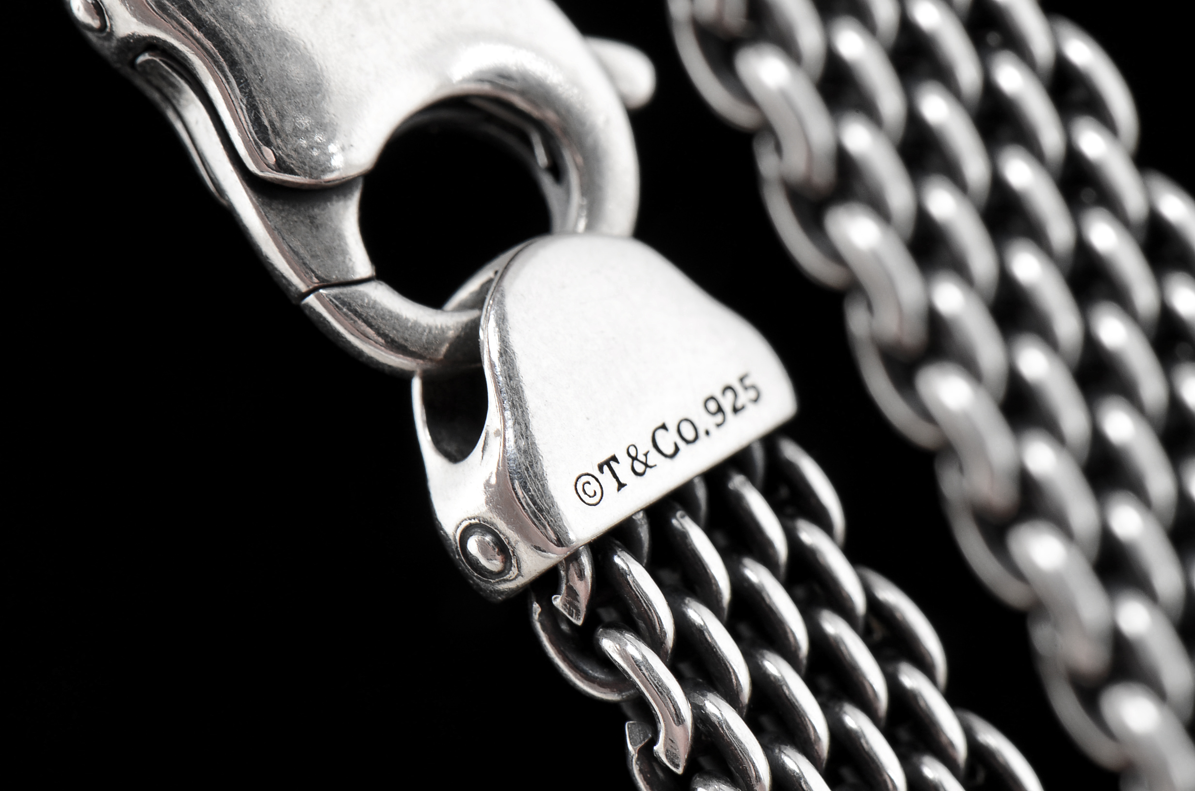 Tiffany & Co. Sterling Silver Mesh Bracelet