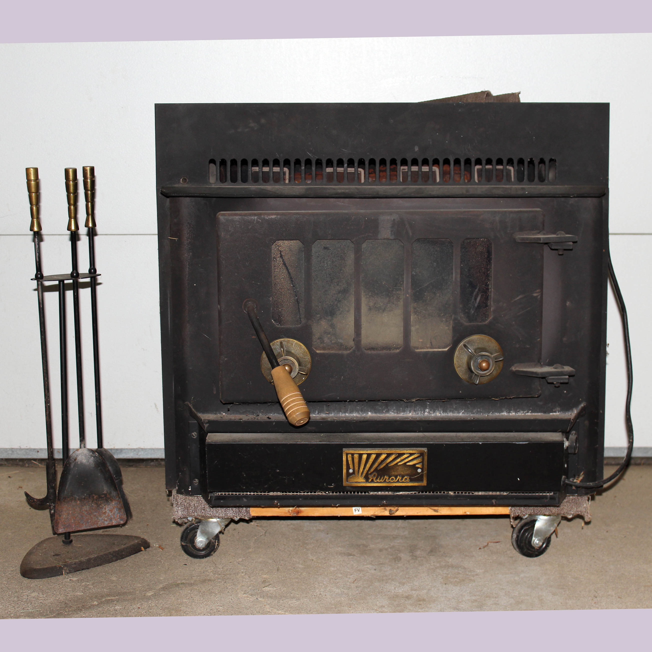 Vintage Style Aurora Wood Burning Stove