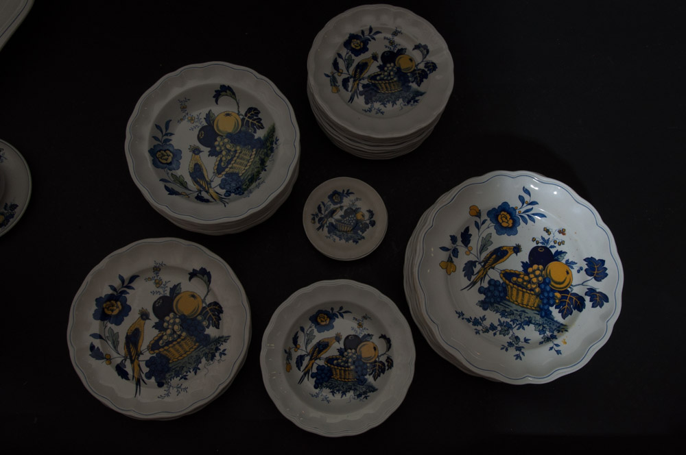1958-1990 Spode "Blue Bird" China Set