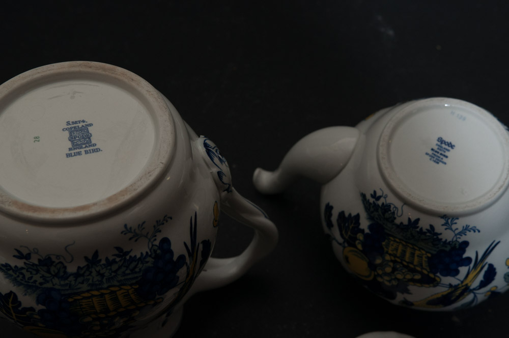 1958-1990 Spode "Blue Bird" China Set