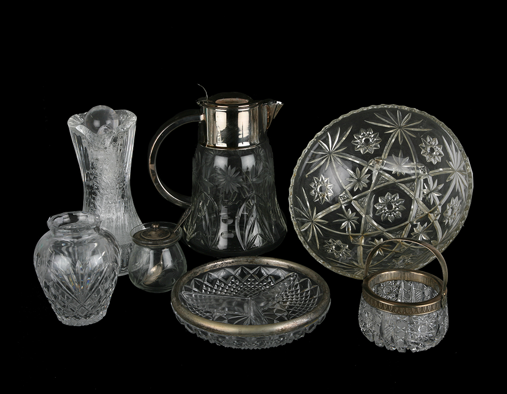 Group of Glass Tableware