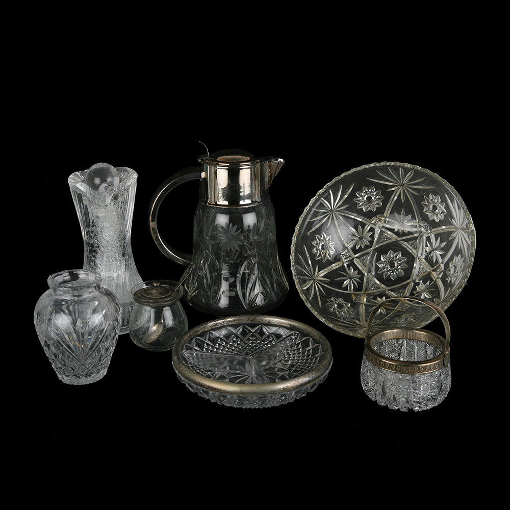Group of Glass Tableware