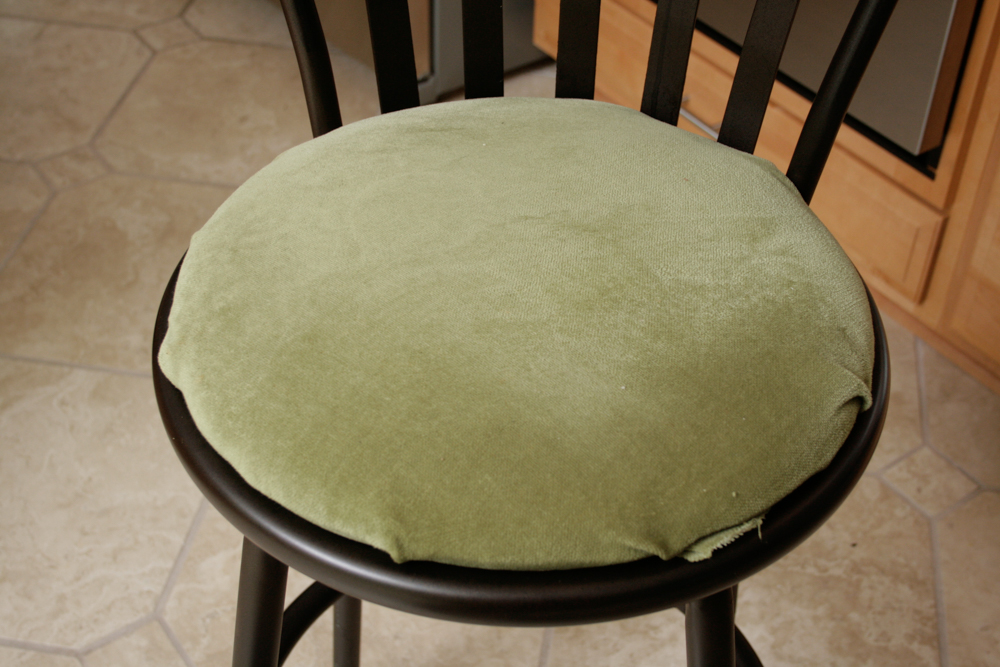 Pair of Cast Metal Contemporary Barstools