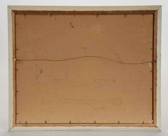 Pair of Offset Lithograph on Board Landscapes