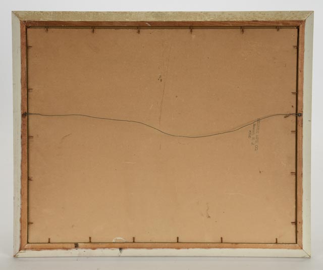 Pair of Offset Lithograph on Board Landscapes