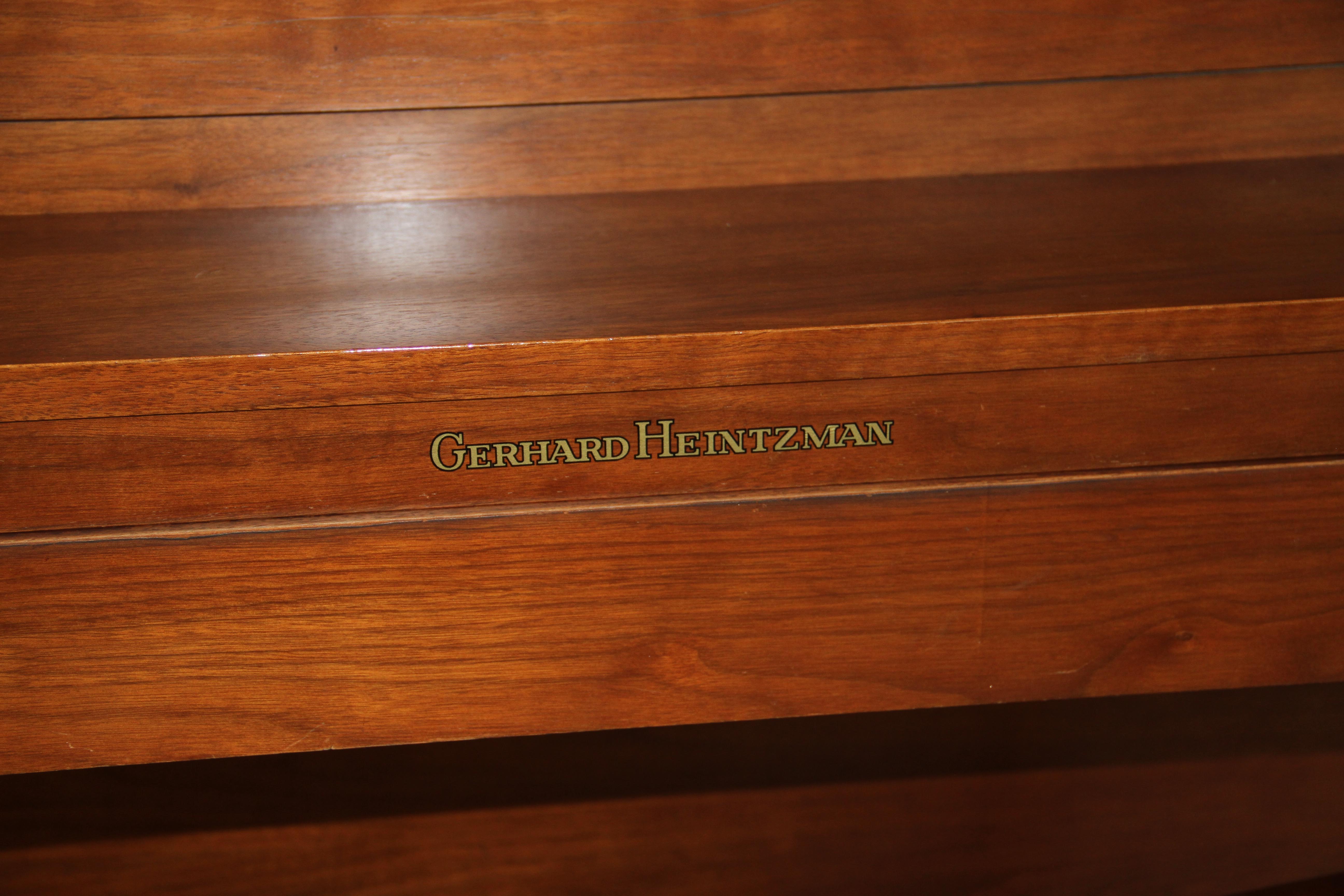 Gerhard Heintzman Upright Console Piano with Music