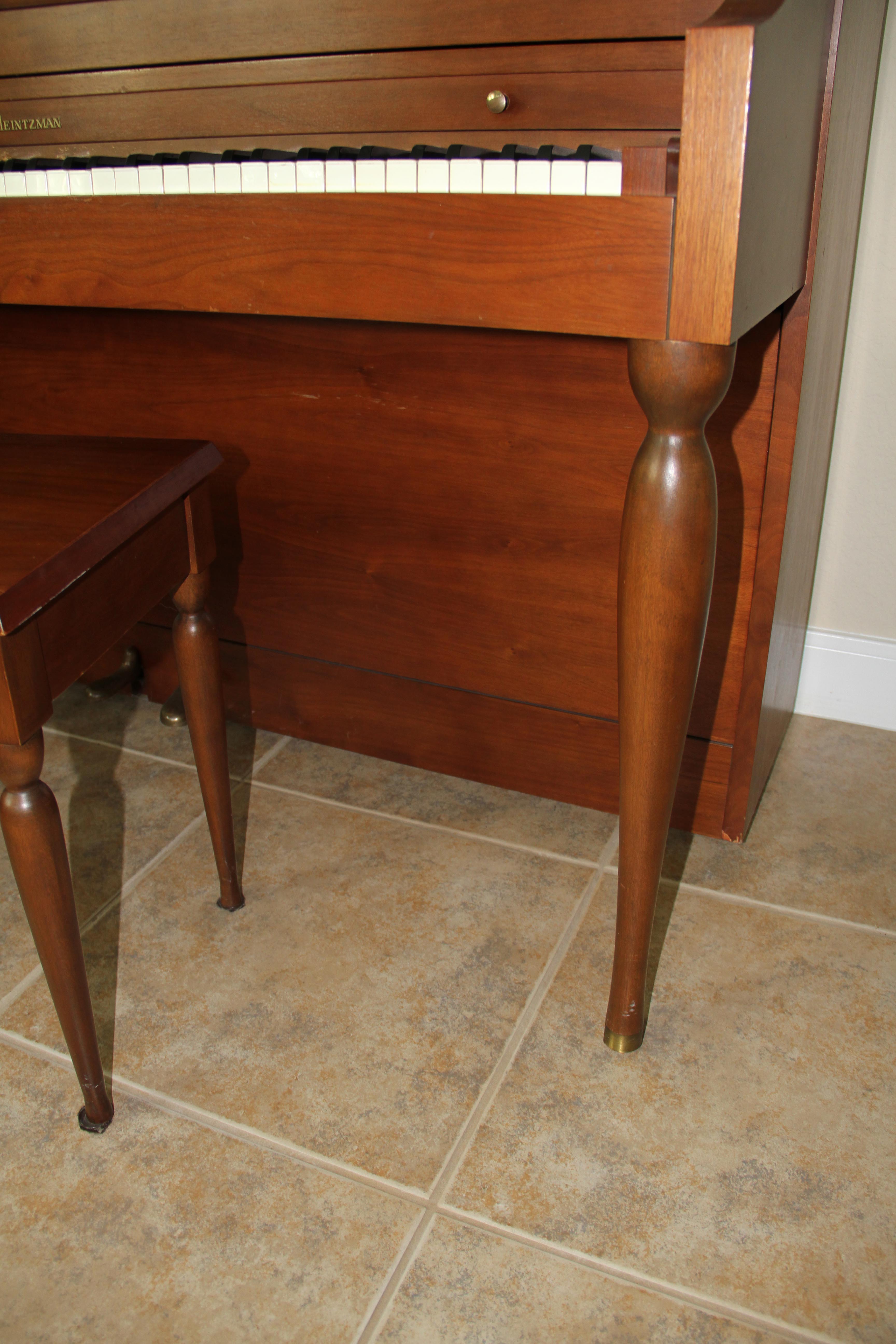 Gerhard Heintzman Upright Console Piano with Music