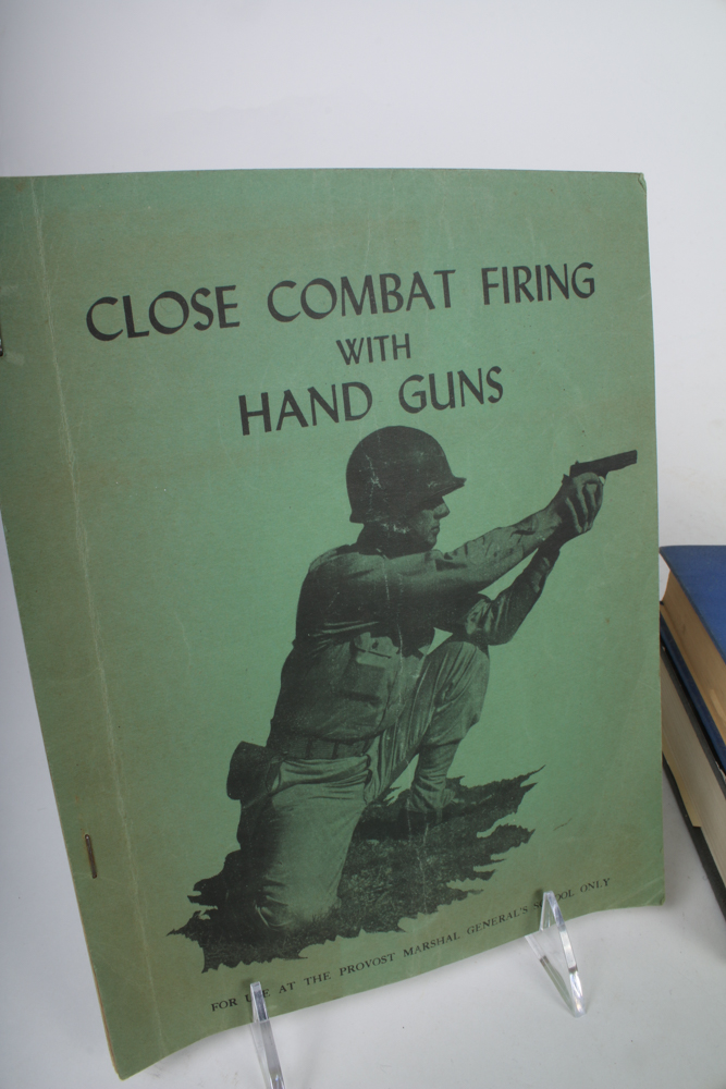 Collection of Vintage Gun and Self Defense-Themed Books