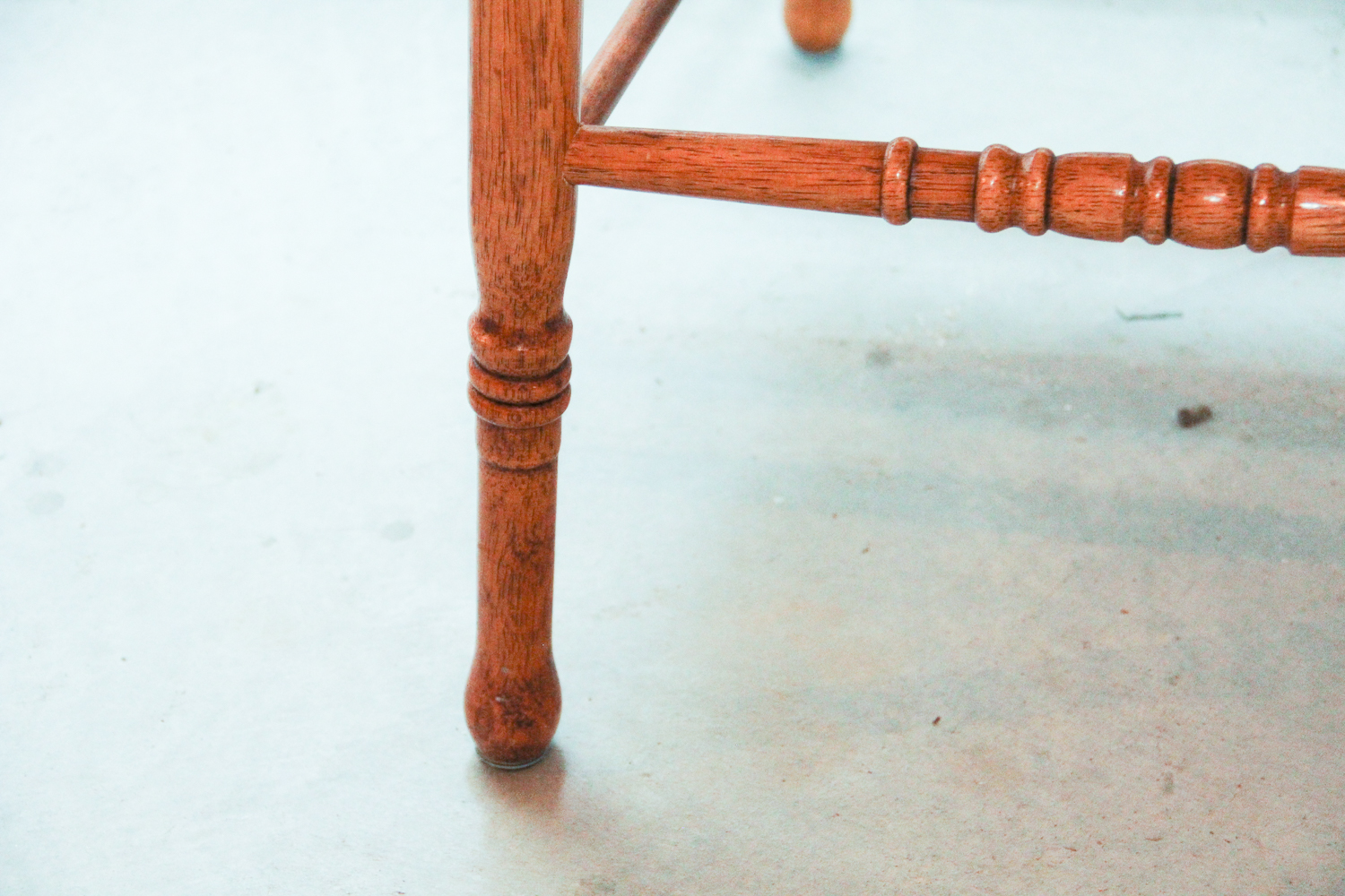 Ornate Pressed Wood Armchair