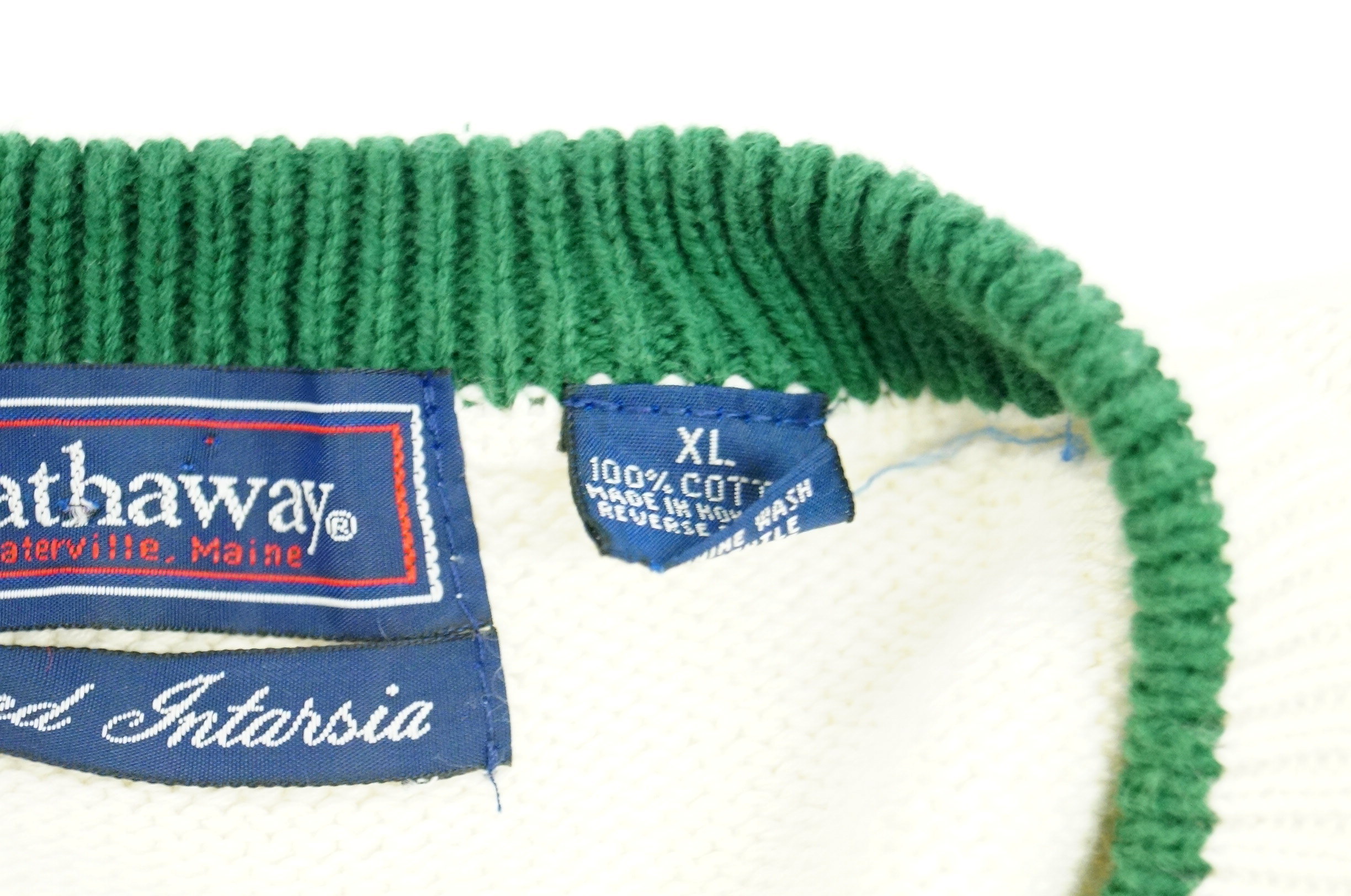 Hand Knit Golf Sweater and Gore-Tex Tourney Jacket