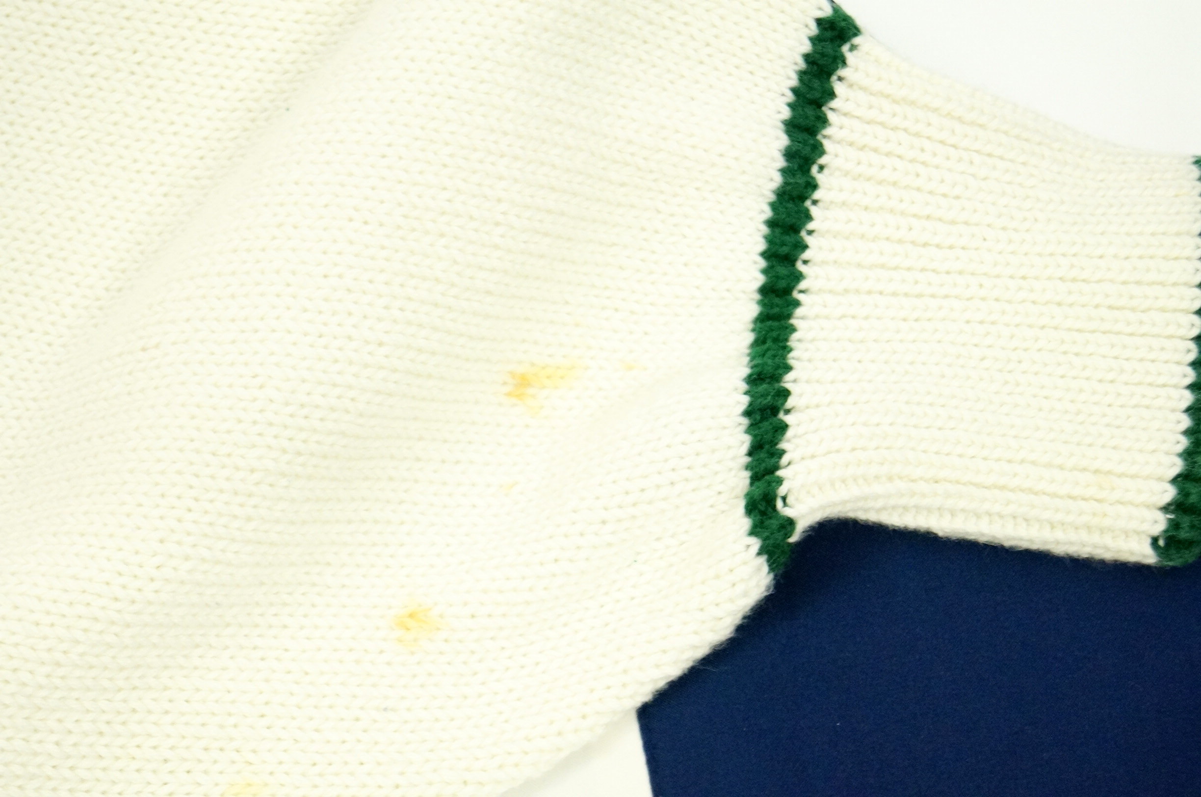 Hand Knit Golf Sweater and Gore-Tex Tourney Jacket