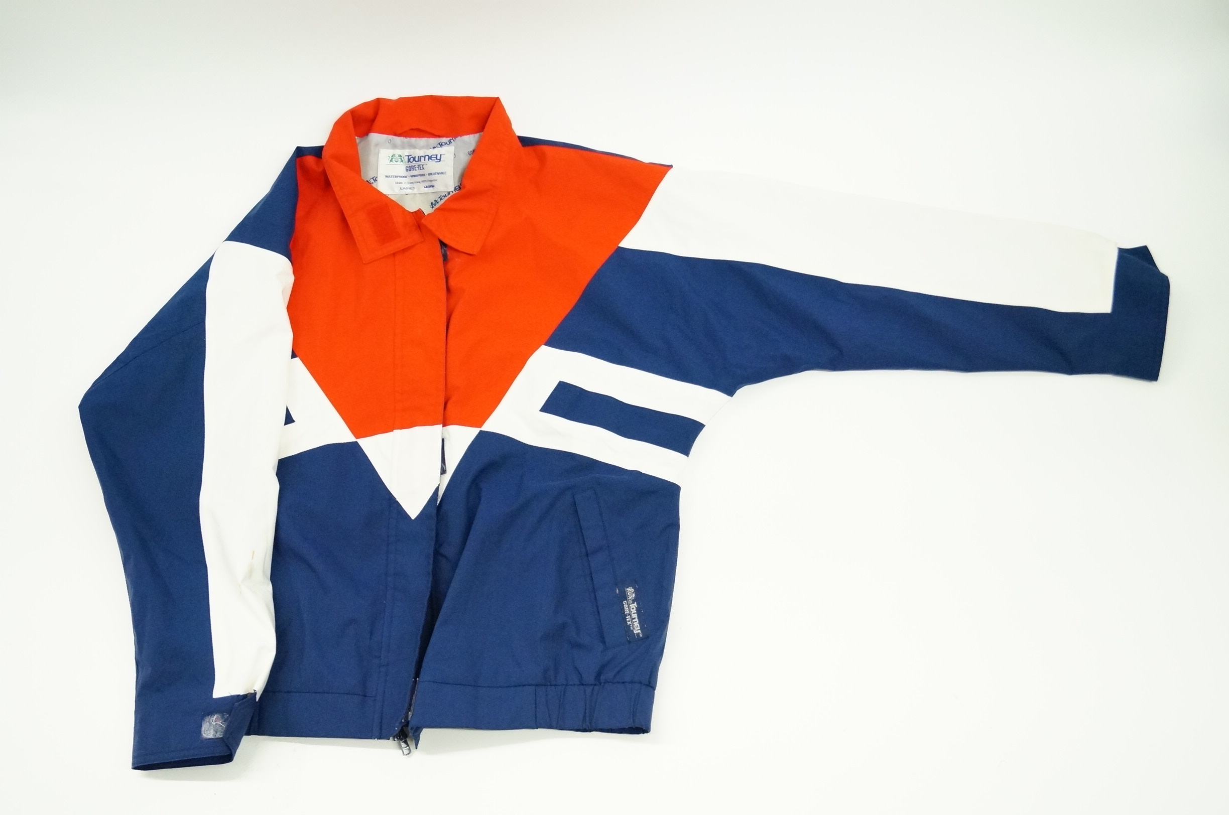 Hand Knit Golf Sweater and Gore-Tex Tourney Jacket