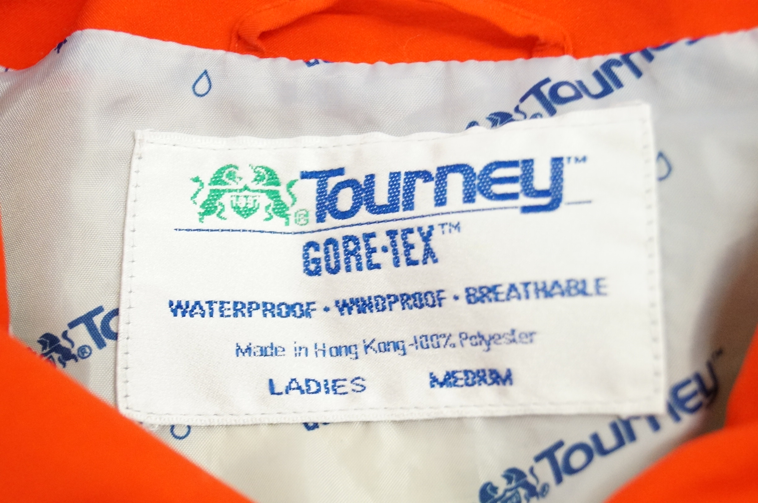 Hand Knit Golf Sweater and Gore-Tex Tourney Jacket