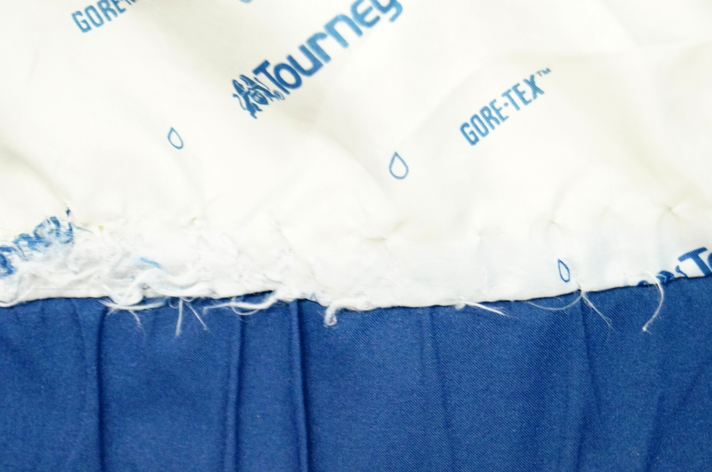 Hand Knit Golf Sweater and Gore-Tex Tourney Jacket