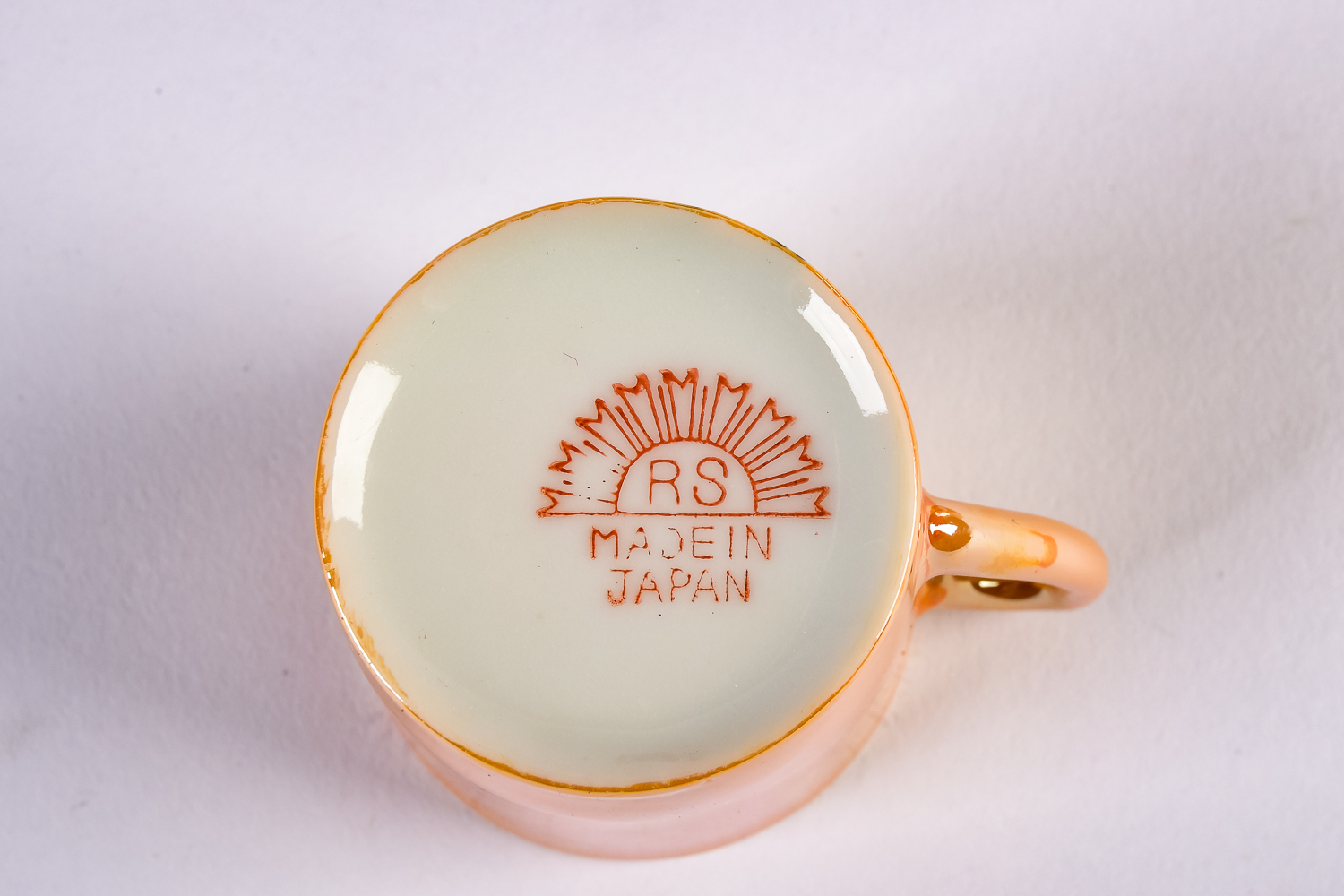 Japanese "Cherry Blossom" Gold Lustreware Collection