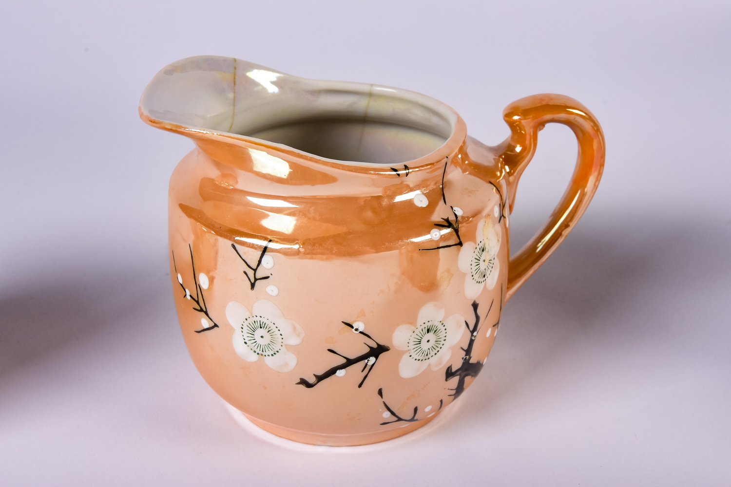 Japanese "Cherry Blossom" Gold Lustreware Collection