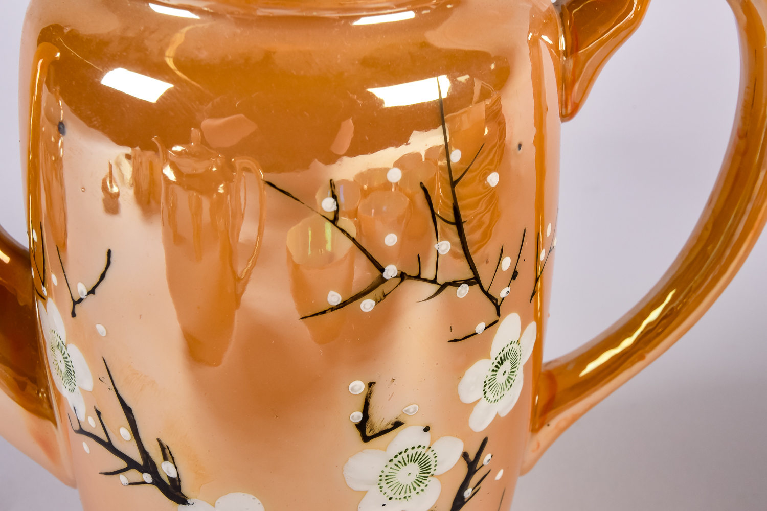 Japanese "Cherry Blossom" Gold Lustreware Collection