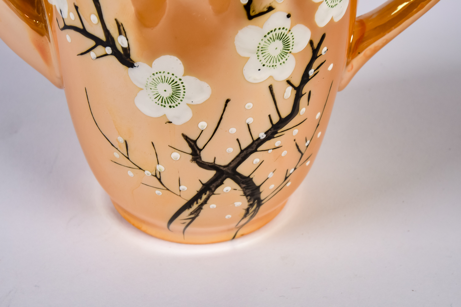 Japanese "Cherry Blossom" Gold Lustreware Collection