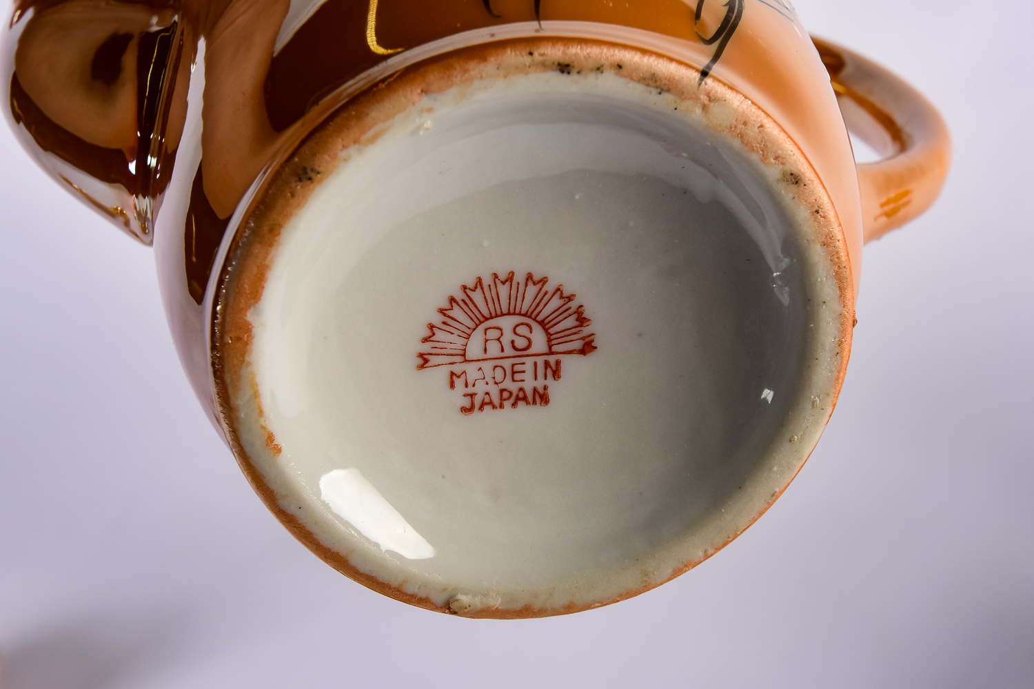 Japanese "Cherry Blossom" Gold Lustreware Collection