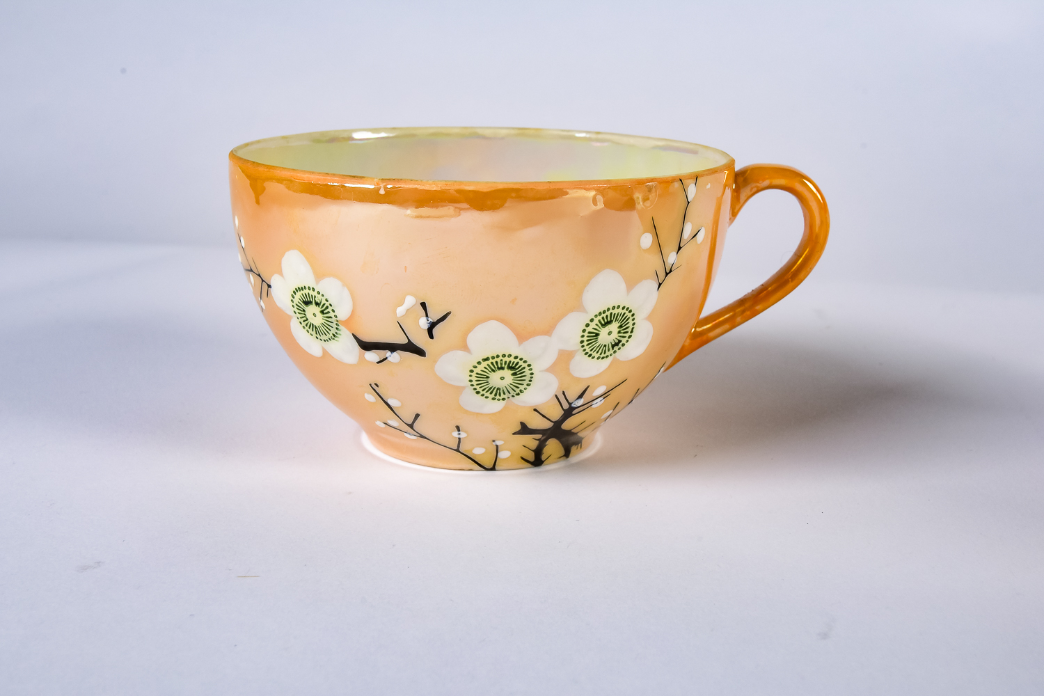 Japanese "Cherry Blossom" Gold Lustreware Collection