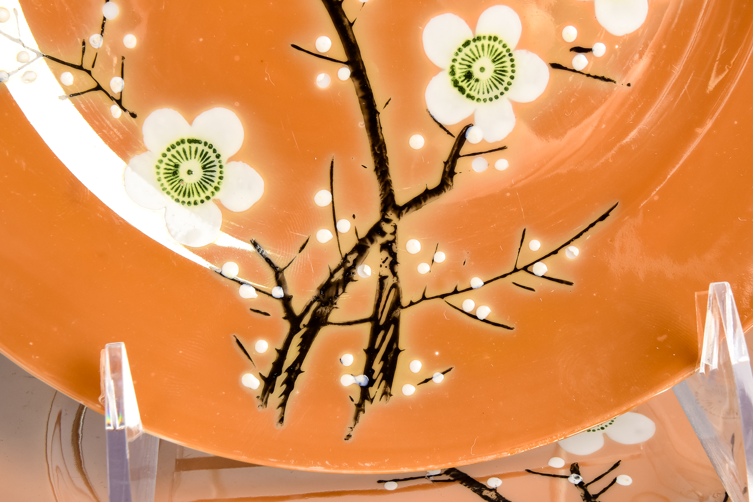 Japanese "Cherry Blossom" Gold Lustreware Collection