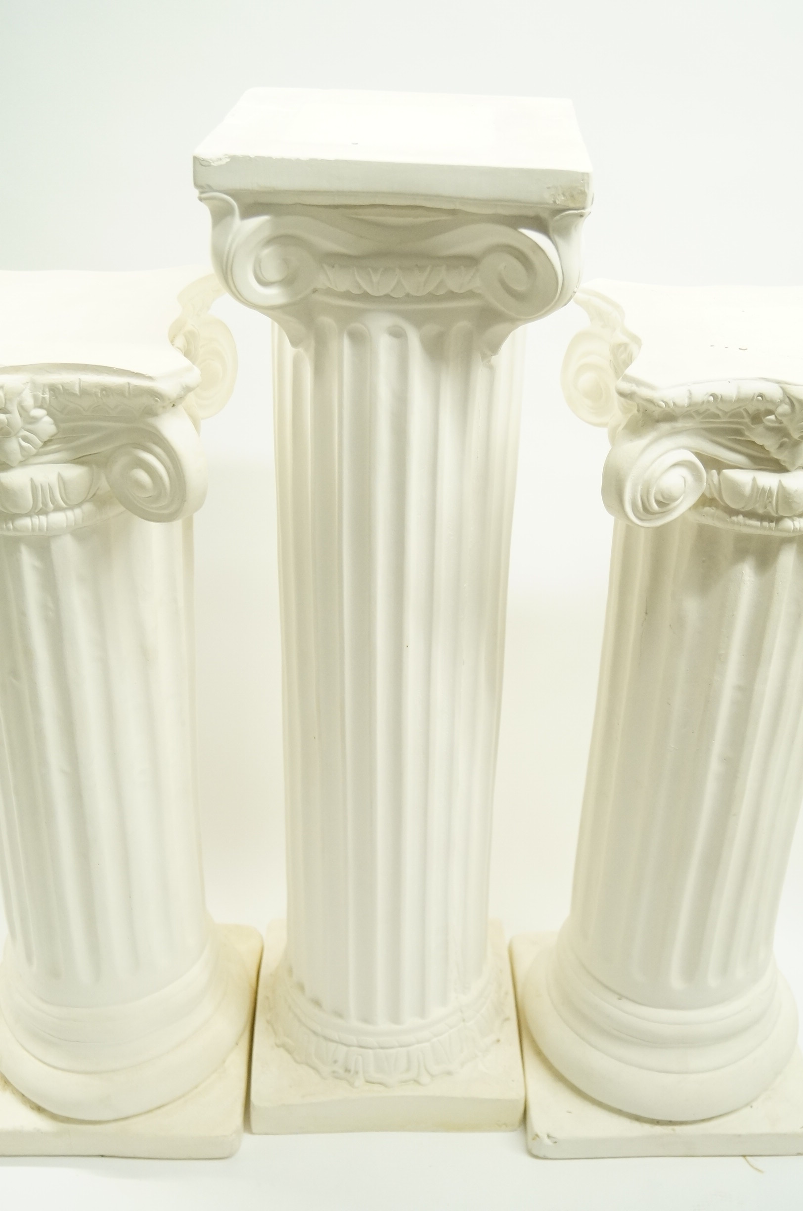 Set of Plaster Pillars