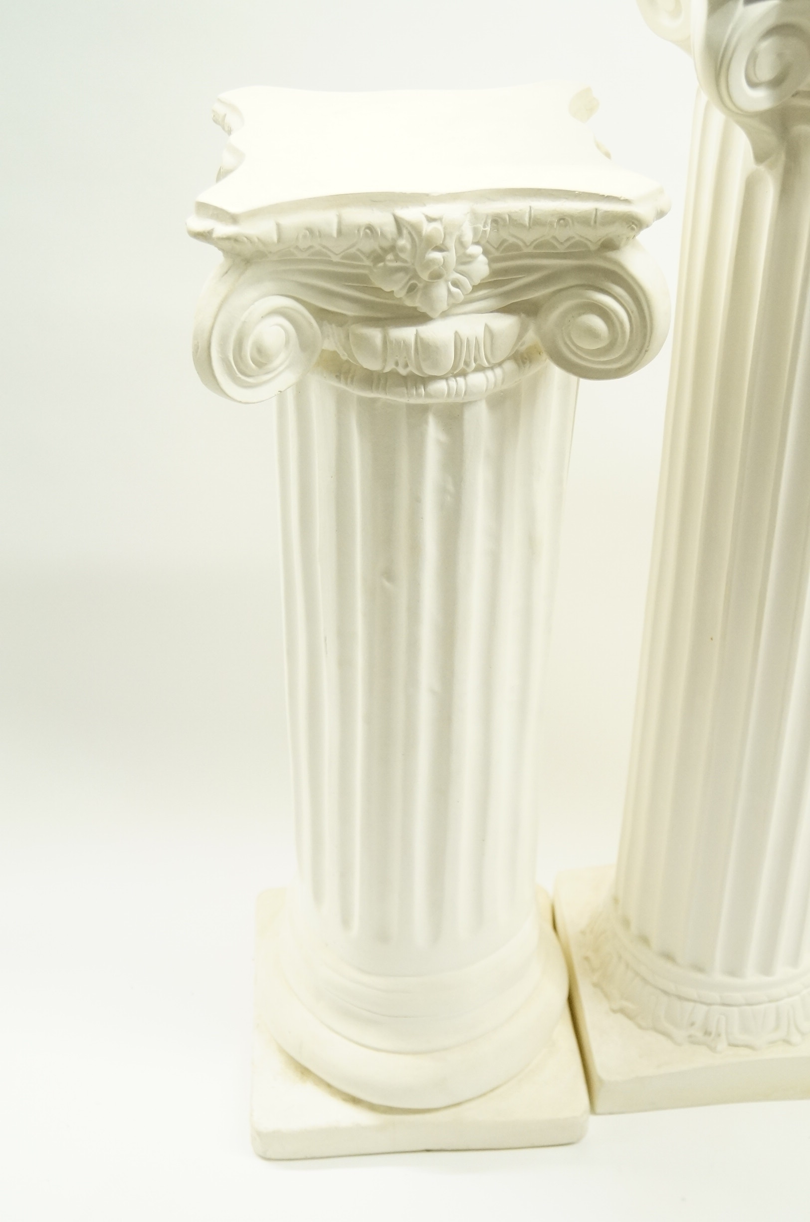 Set of Plaster Pillars