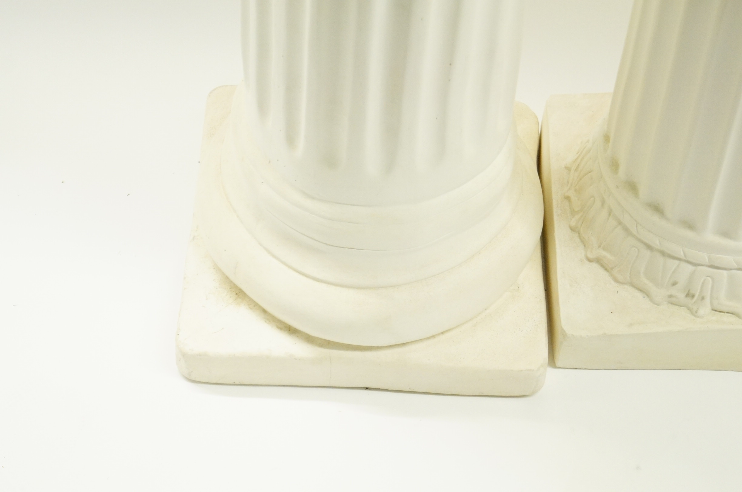 Set of Plaster Pillars